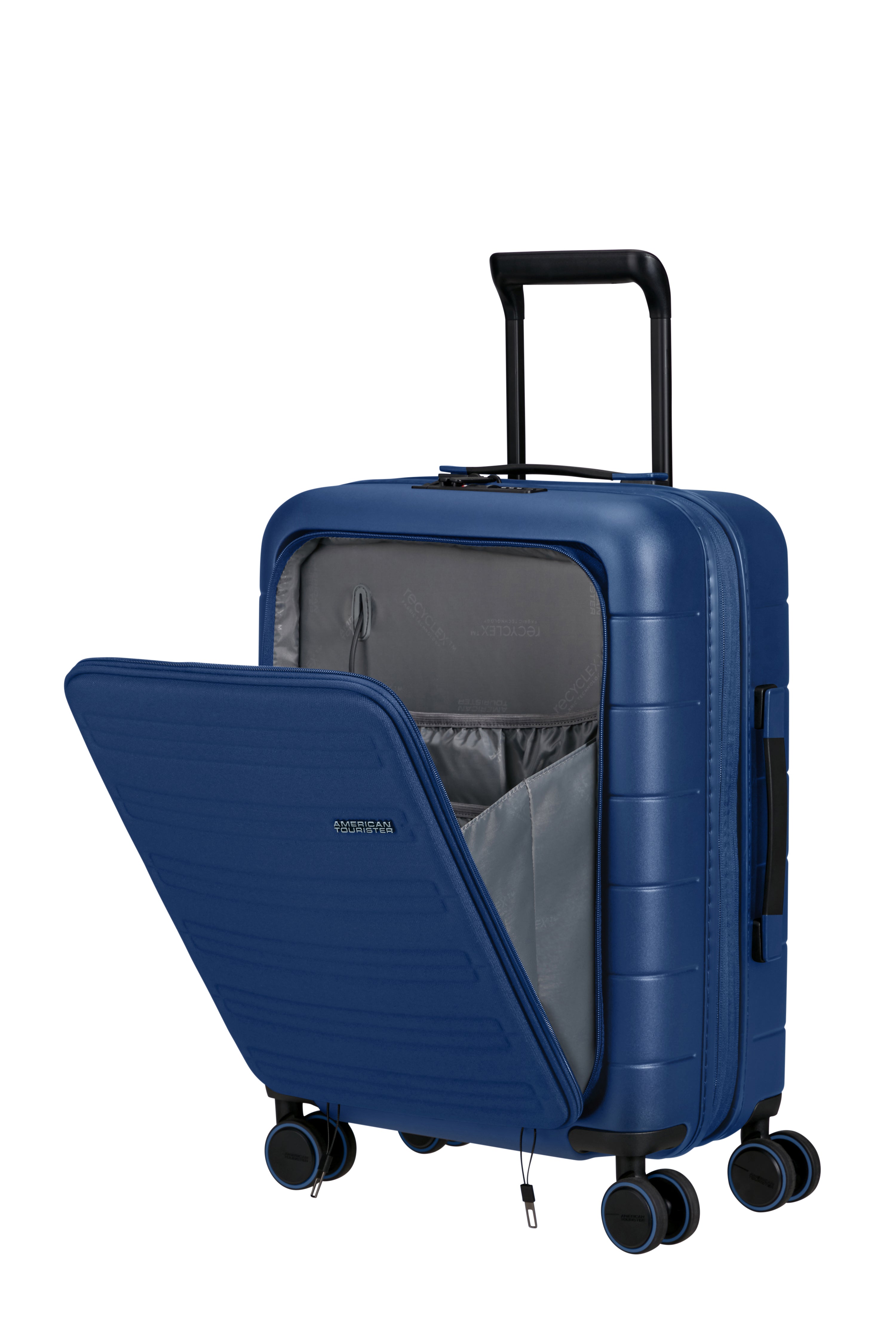 American Tourister Spinner Novastream Cabin EXP 55cm - Front Pocket