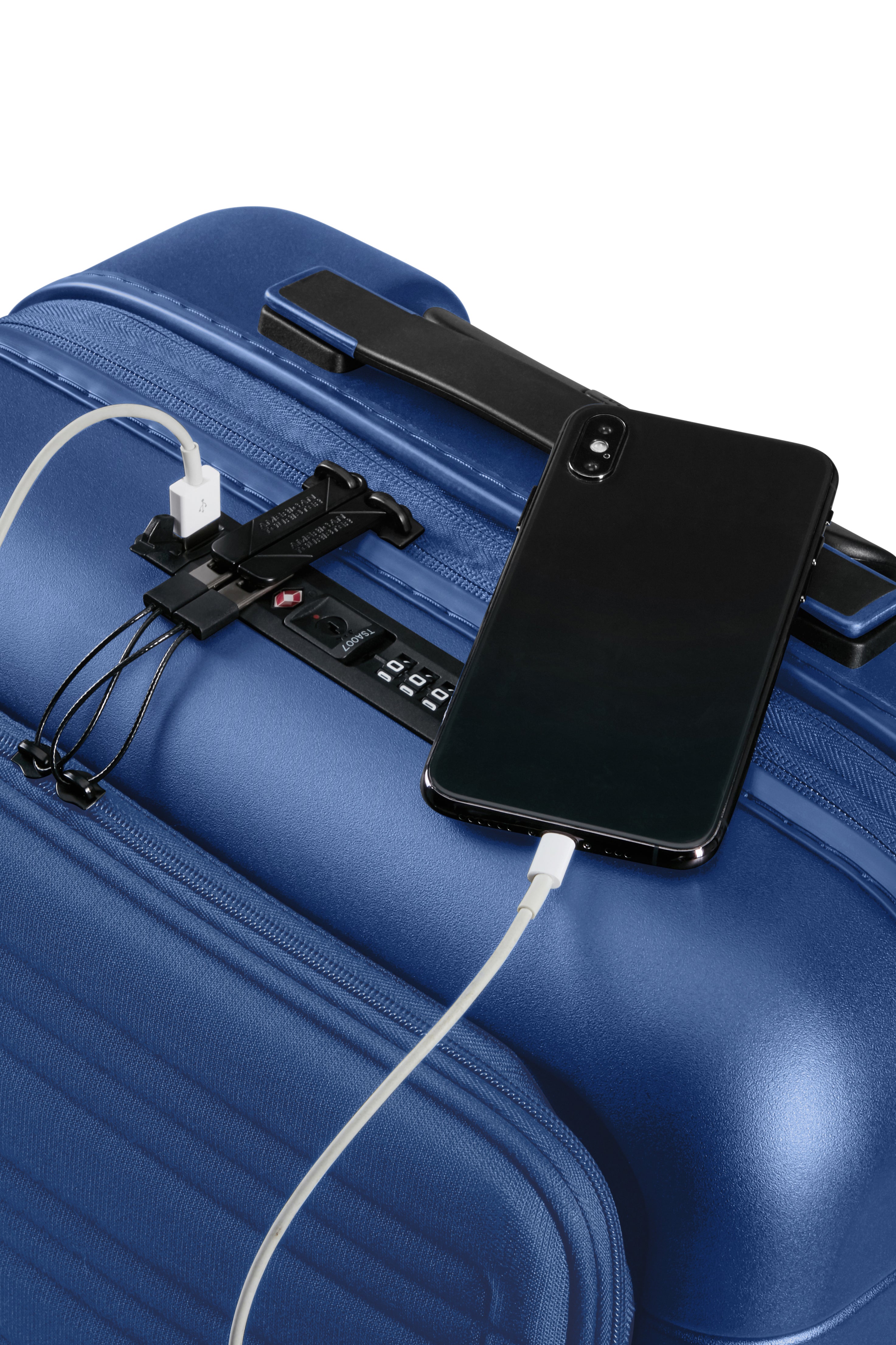 American Tourister Spinner Novastream Cabin EXP 55cm - Front Pocket