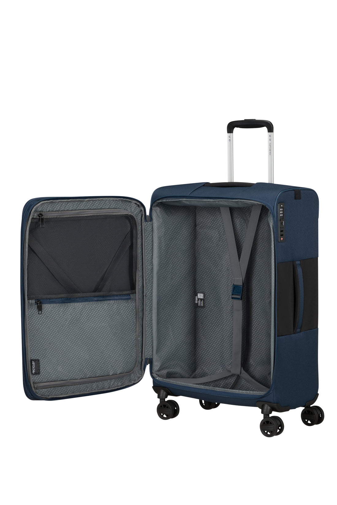 Samsonite Vaycay 4-Wheel 68cm Medium Expandable Recycled Suitcase