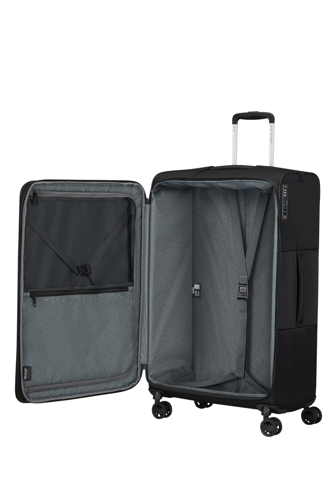 Samsonite Vaycay 4-Wheel 77cm Large Expandable Recycled Suitcase