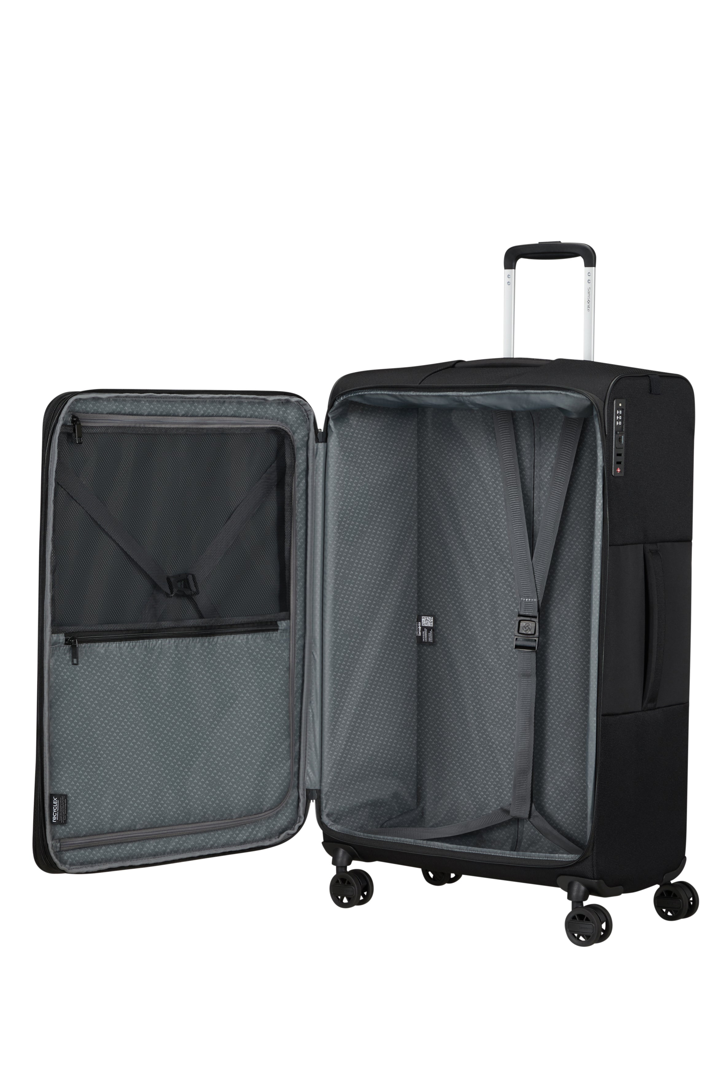 Samsonite Vaycay 4-Wheel 77cm Large Expandable Recycled Suitcase