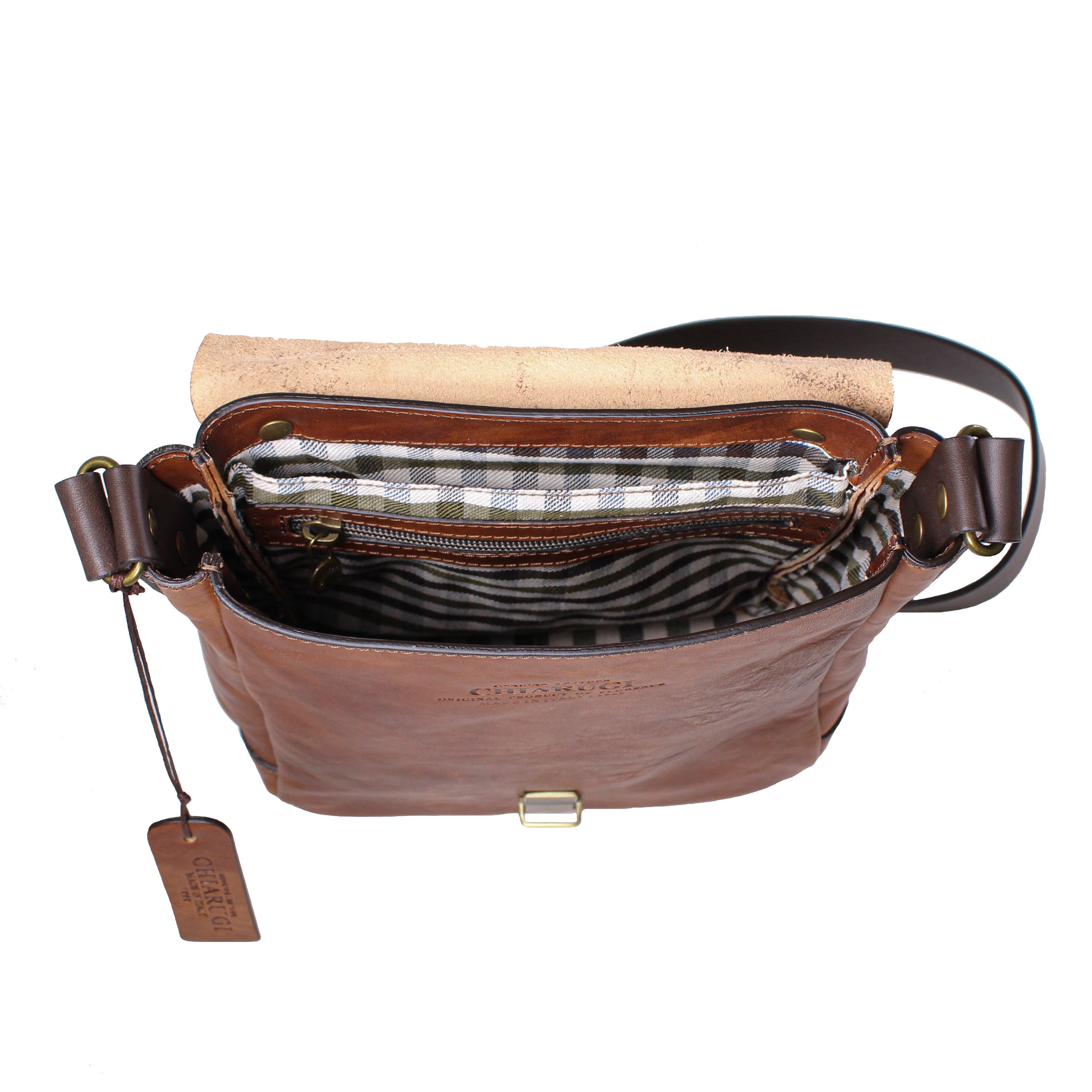 Chiarugi - Old Tuscany Flap Shoulder bag