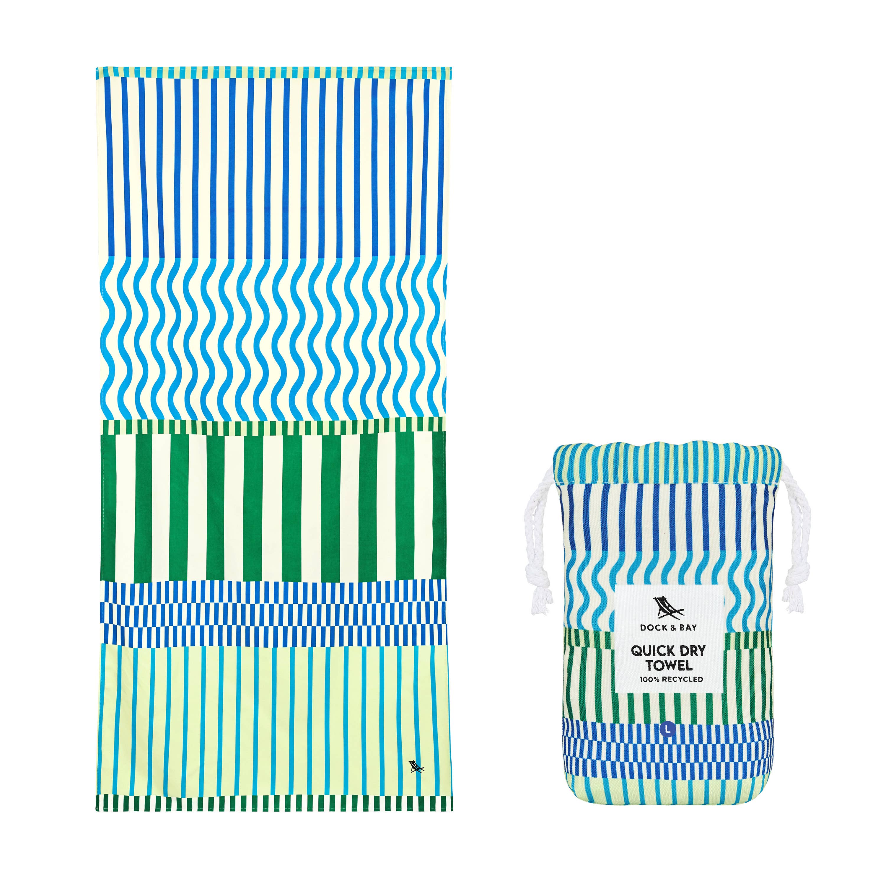 Dock & Bay Quick Dry Design Towels - Large