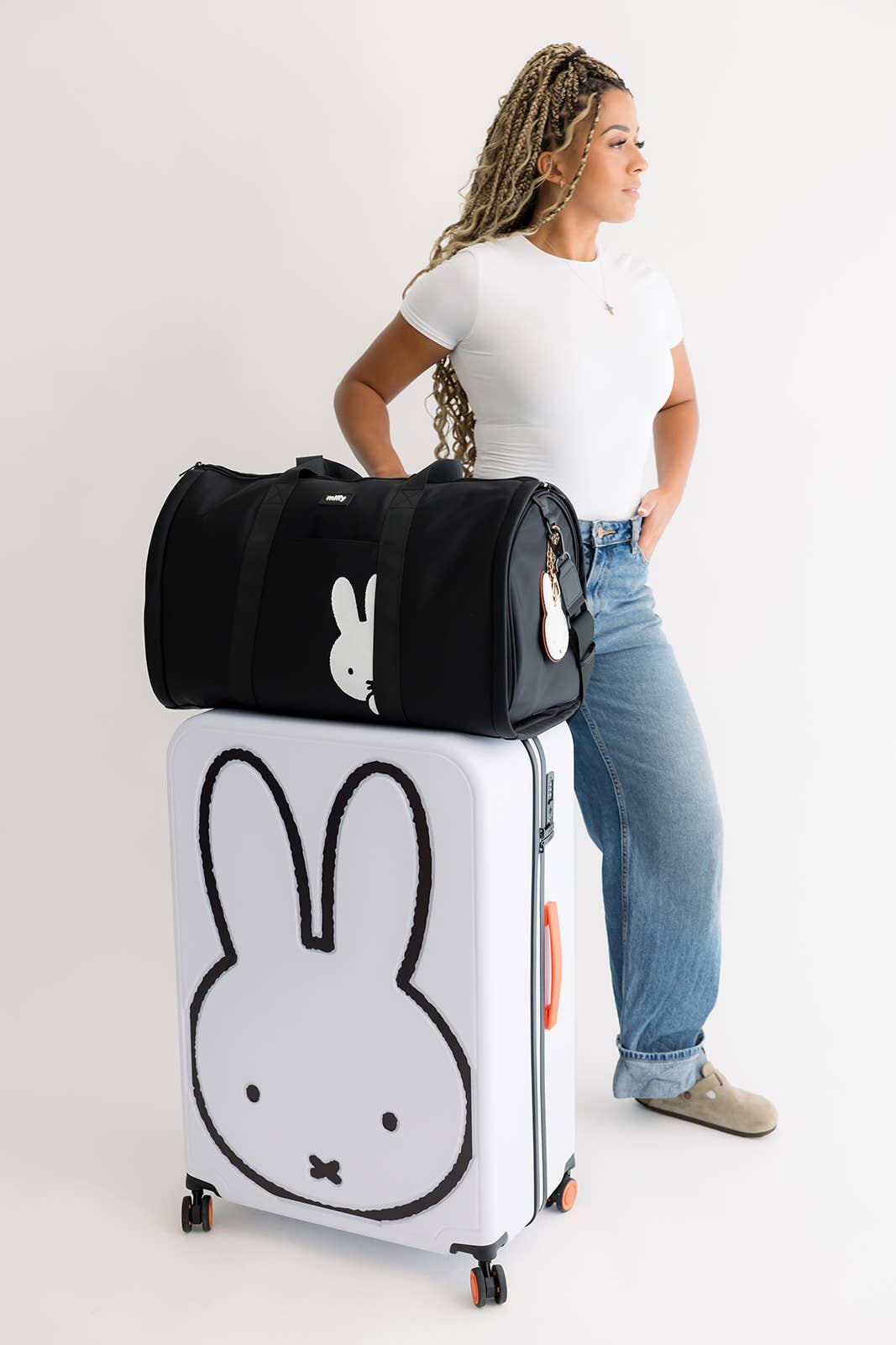Miffy Large 4w Trolley Case