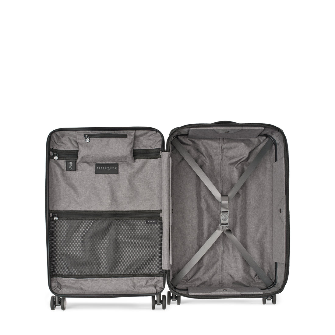 Senz foldaway check in trolley 66 cm