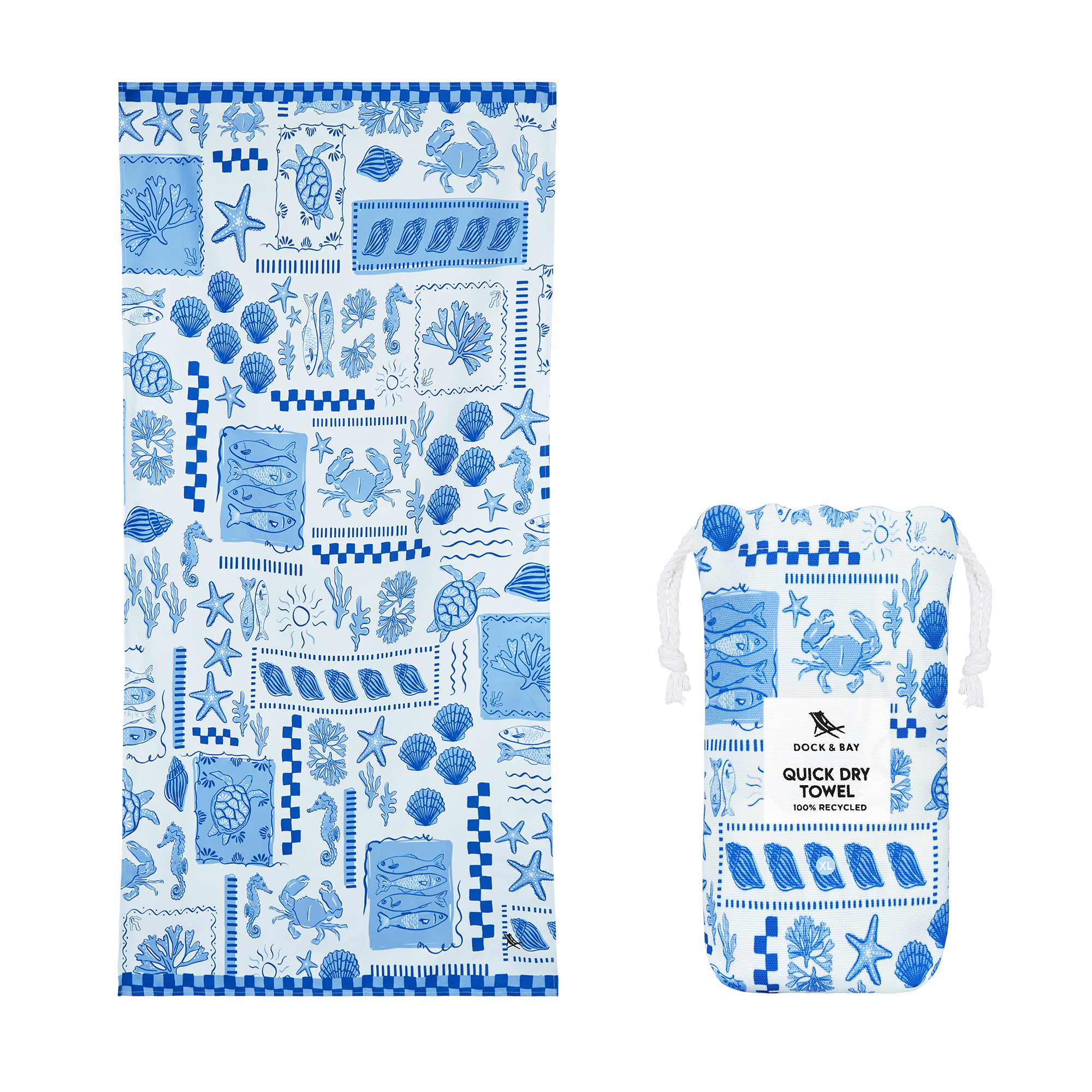 Dock & Bay Quick Dry Design Towels - Large
