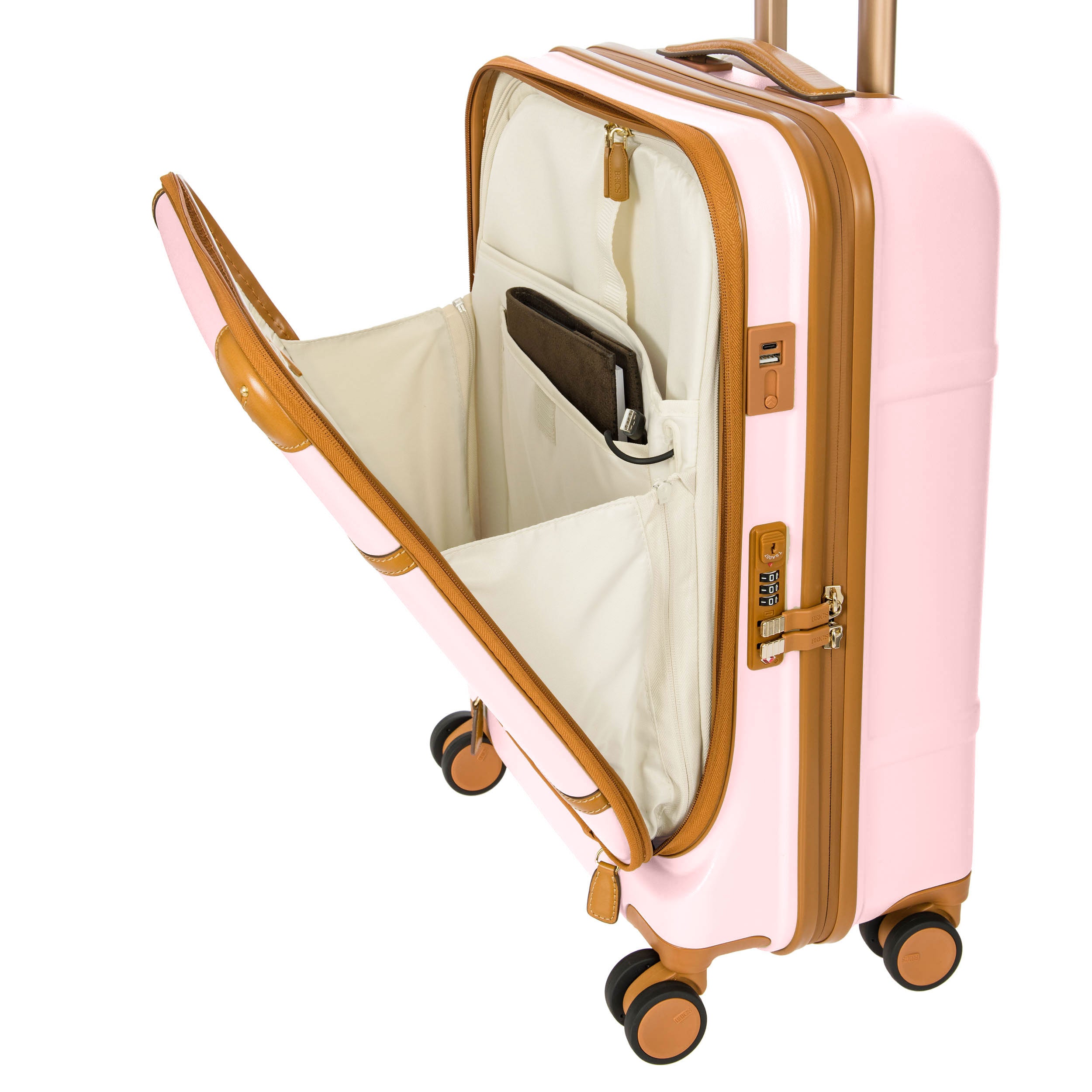 Brics Bellagio 2 Trolley Cabin 55cm - Front Pocket