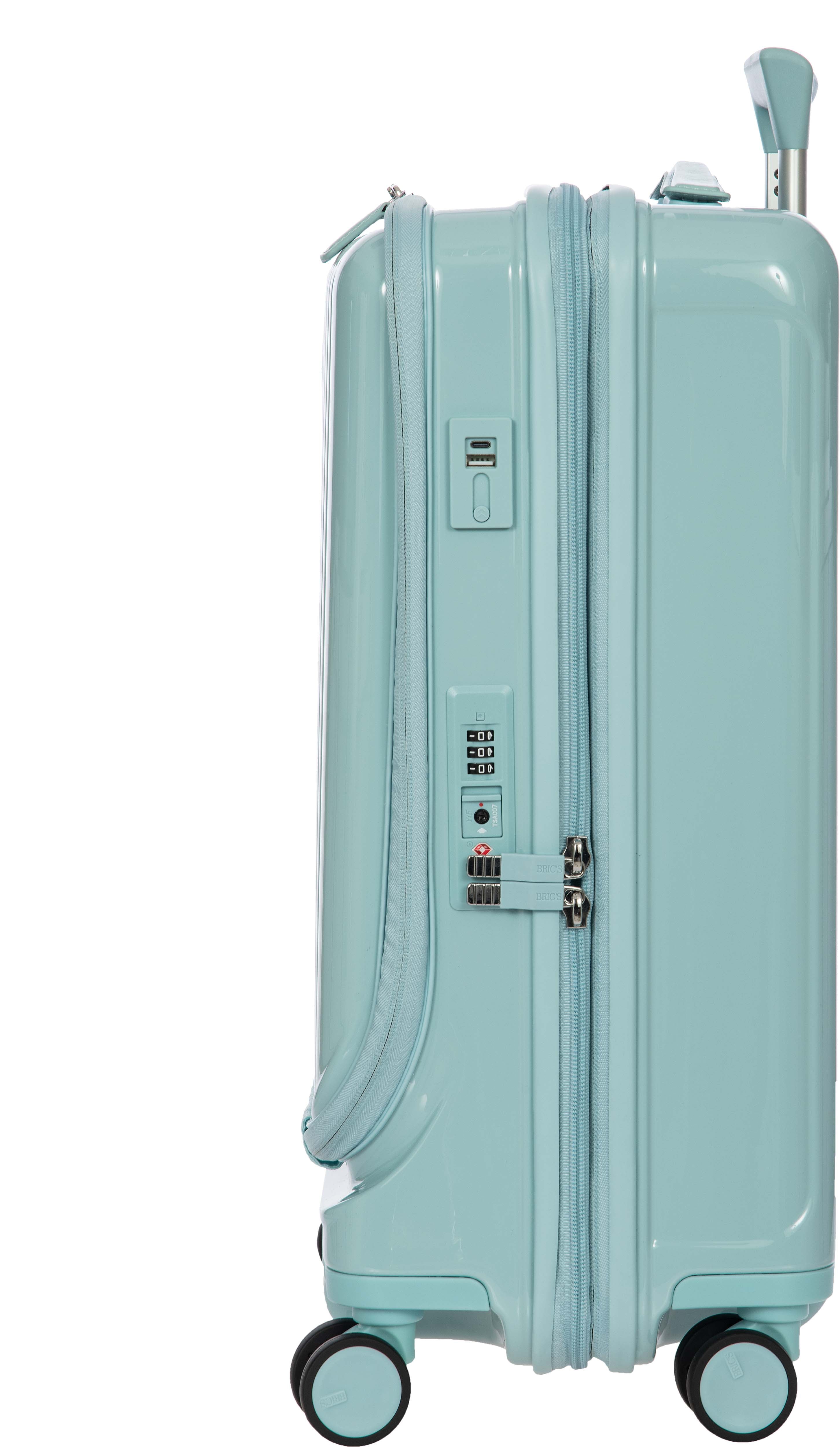 Brics Positano Trolley Spinner 55cm Front Pocket
