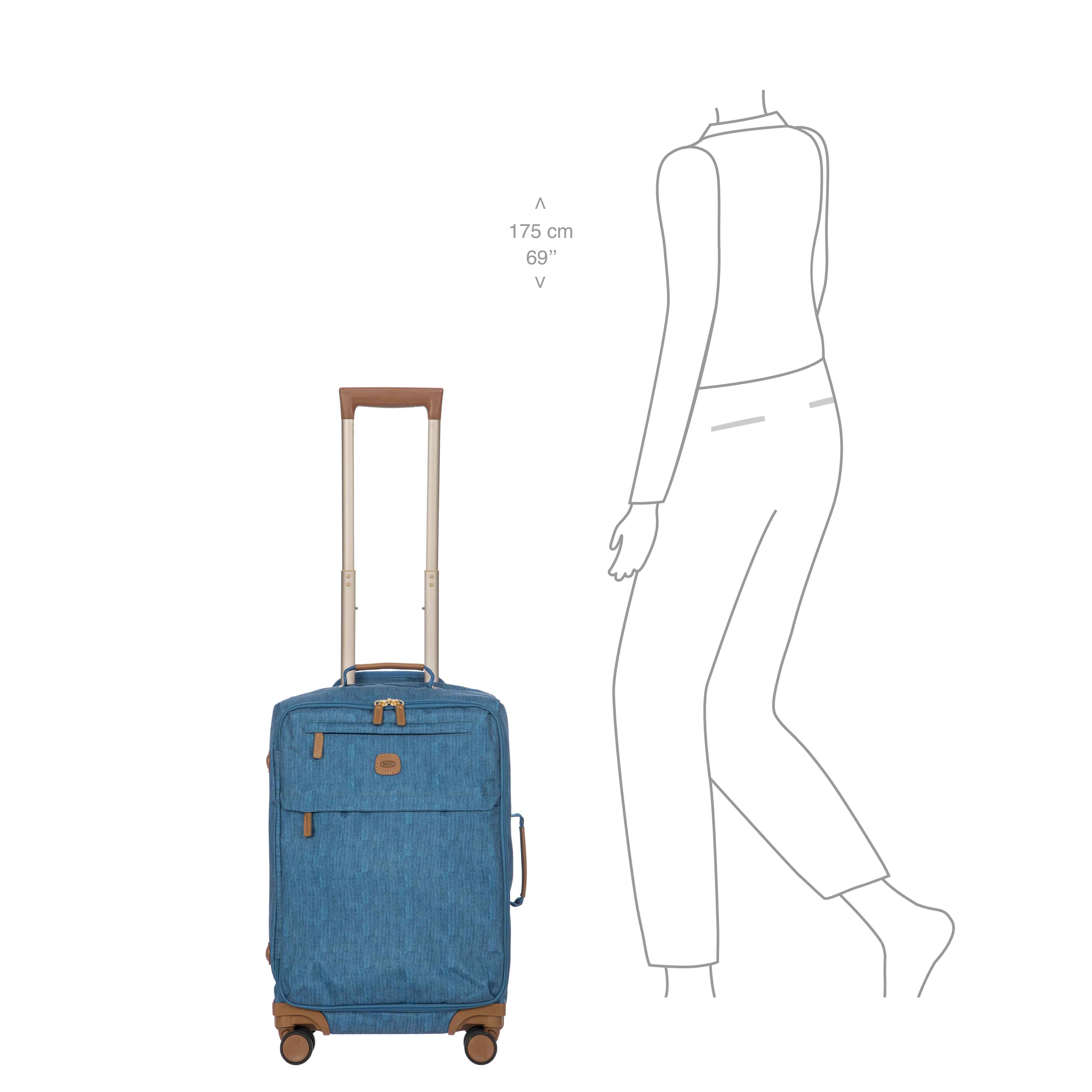 Brics X-Travel Trolley 55cm Spinner Seasonal (Limited)