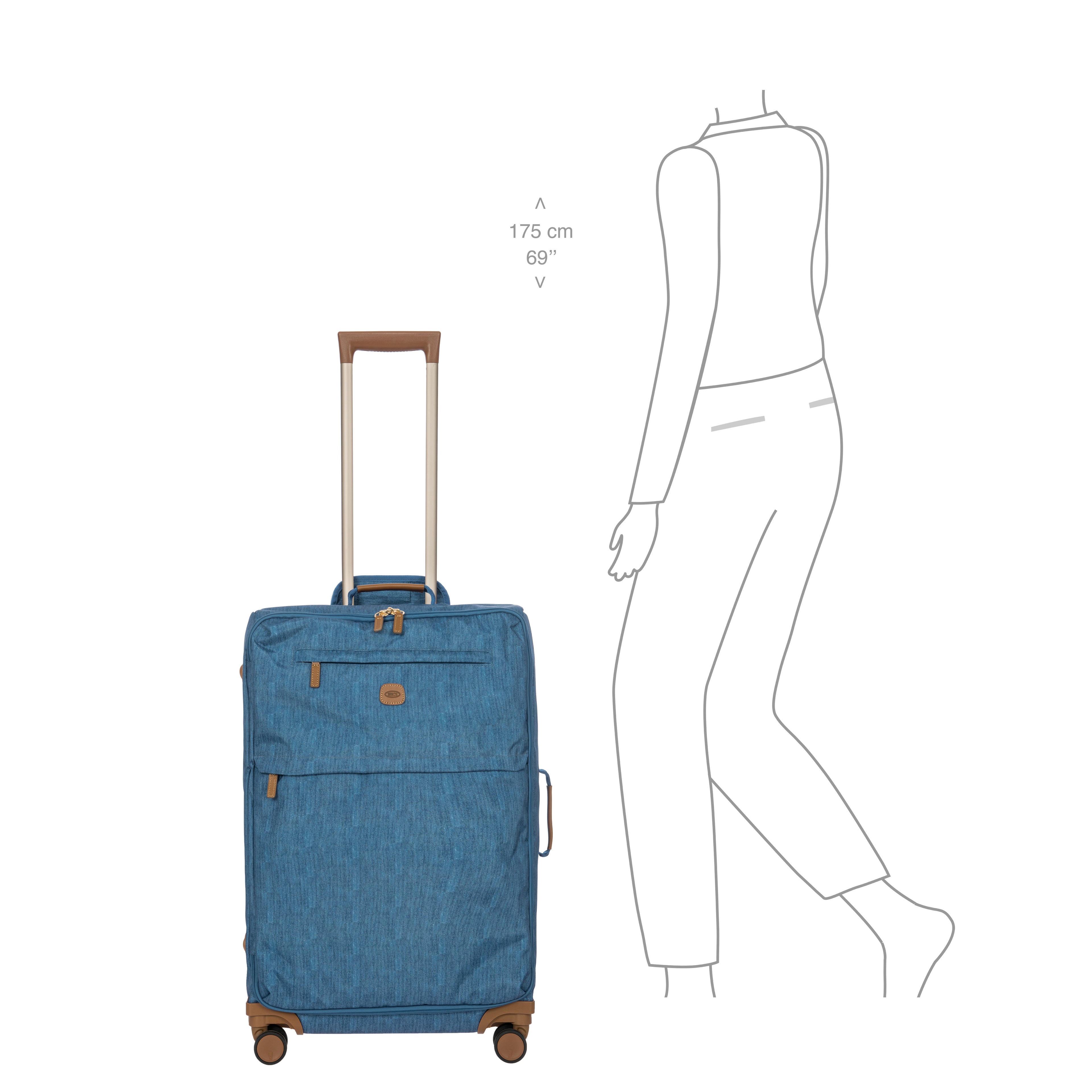 Brics X-Travel Trolley M 71cm Seasonal (Limited)