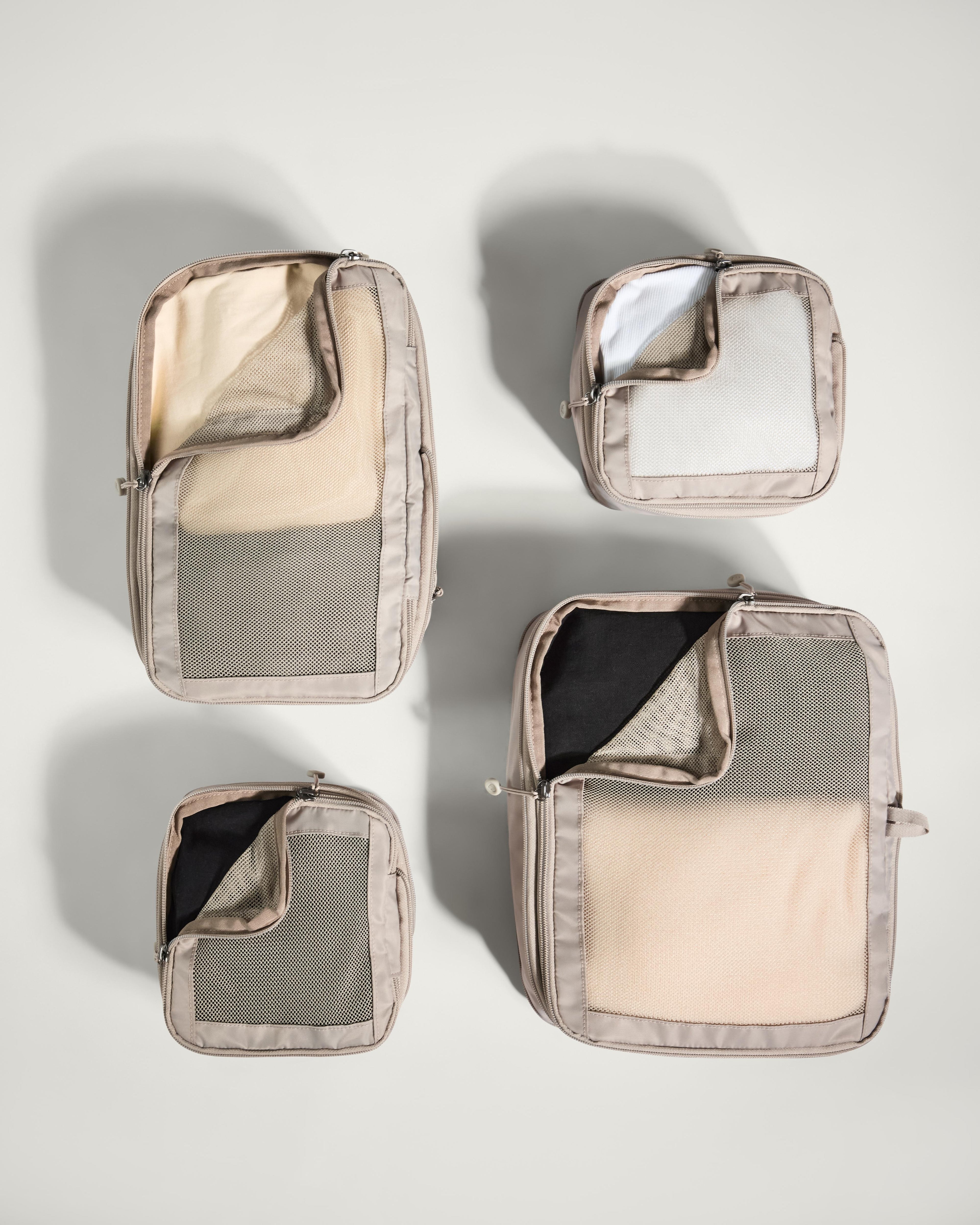 Antler Packing Cubes in Black - Set of 4