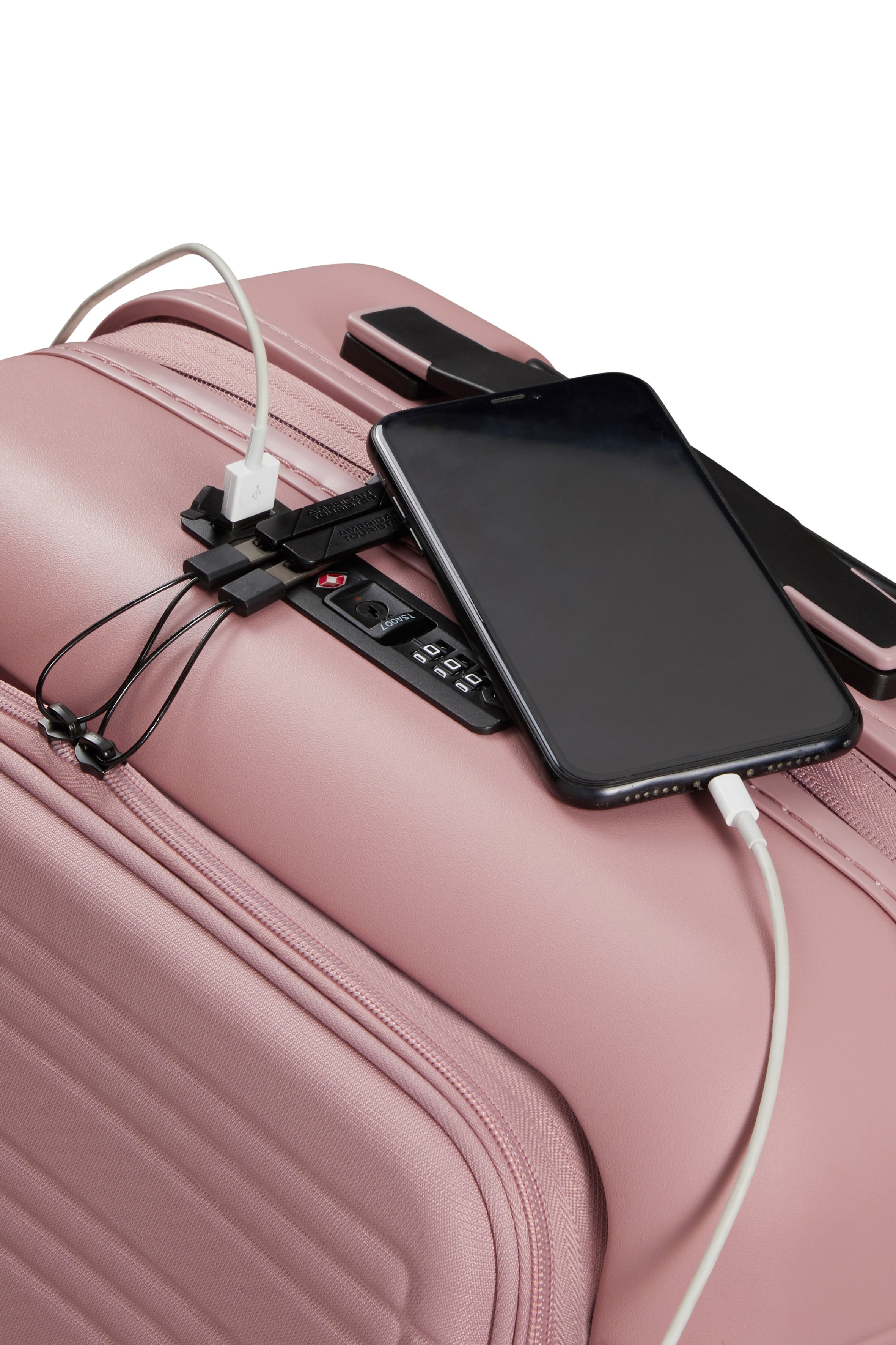 American Tourister Spinner Novastream Cabin EXP 55cm - Front Pocket
