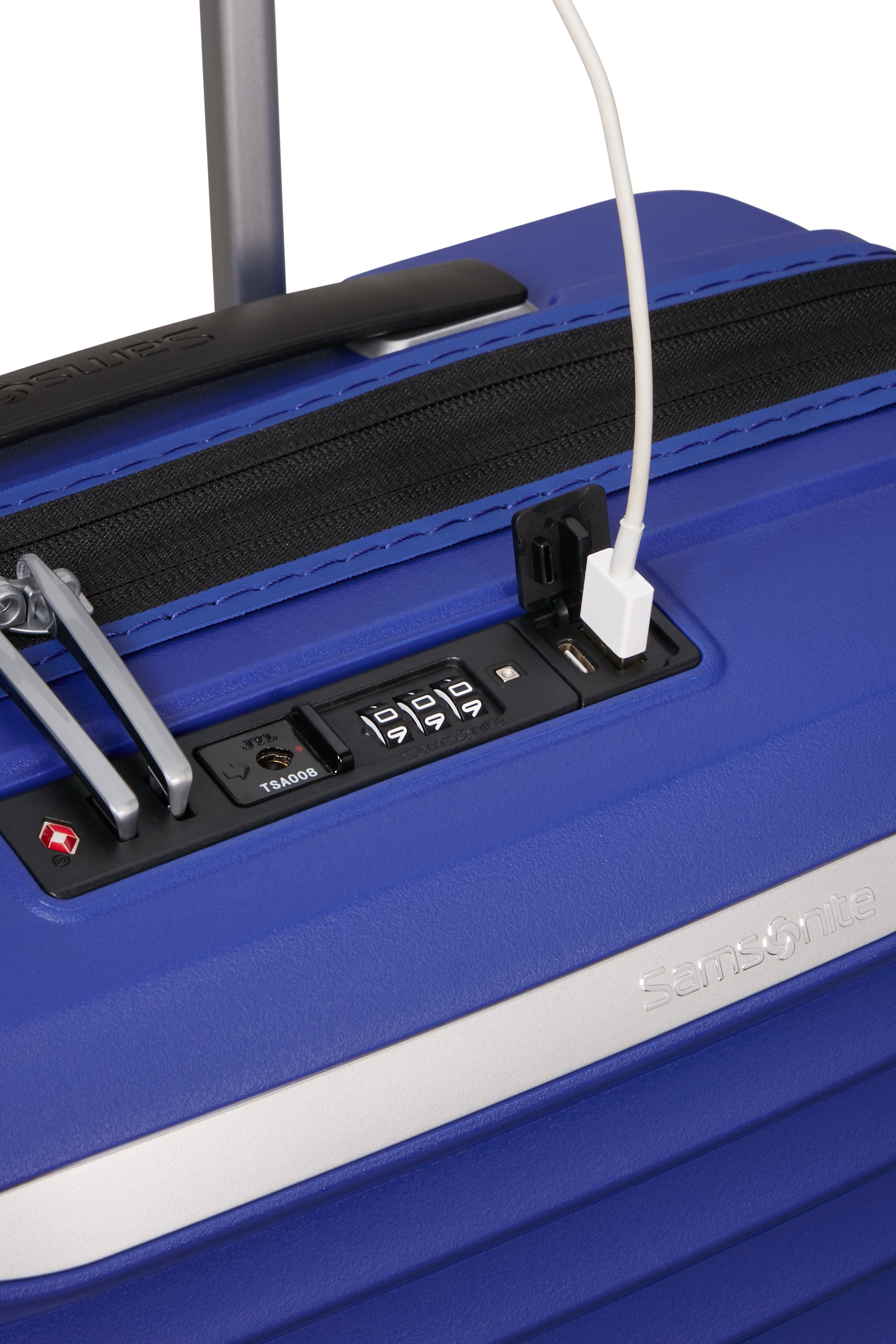 Samsonite Upscape Spinner expandable (4 wheels) 55cm with USB