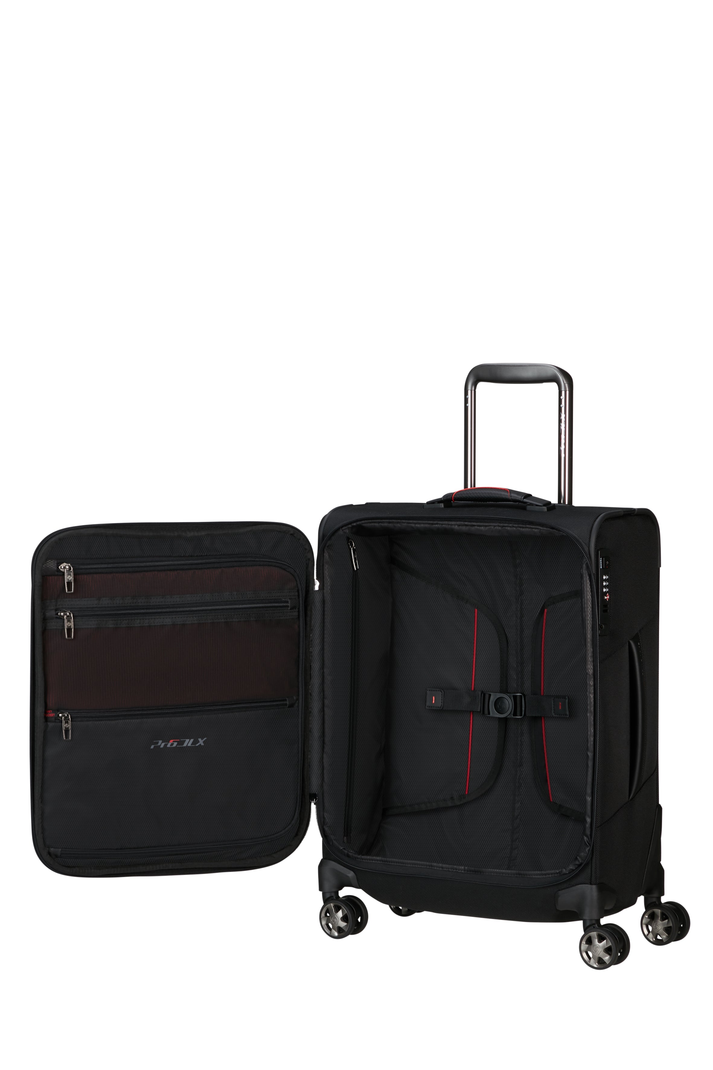 PRO-DLX 6 Spinner Expandable (4 wheels) 55 cm