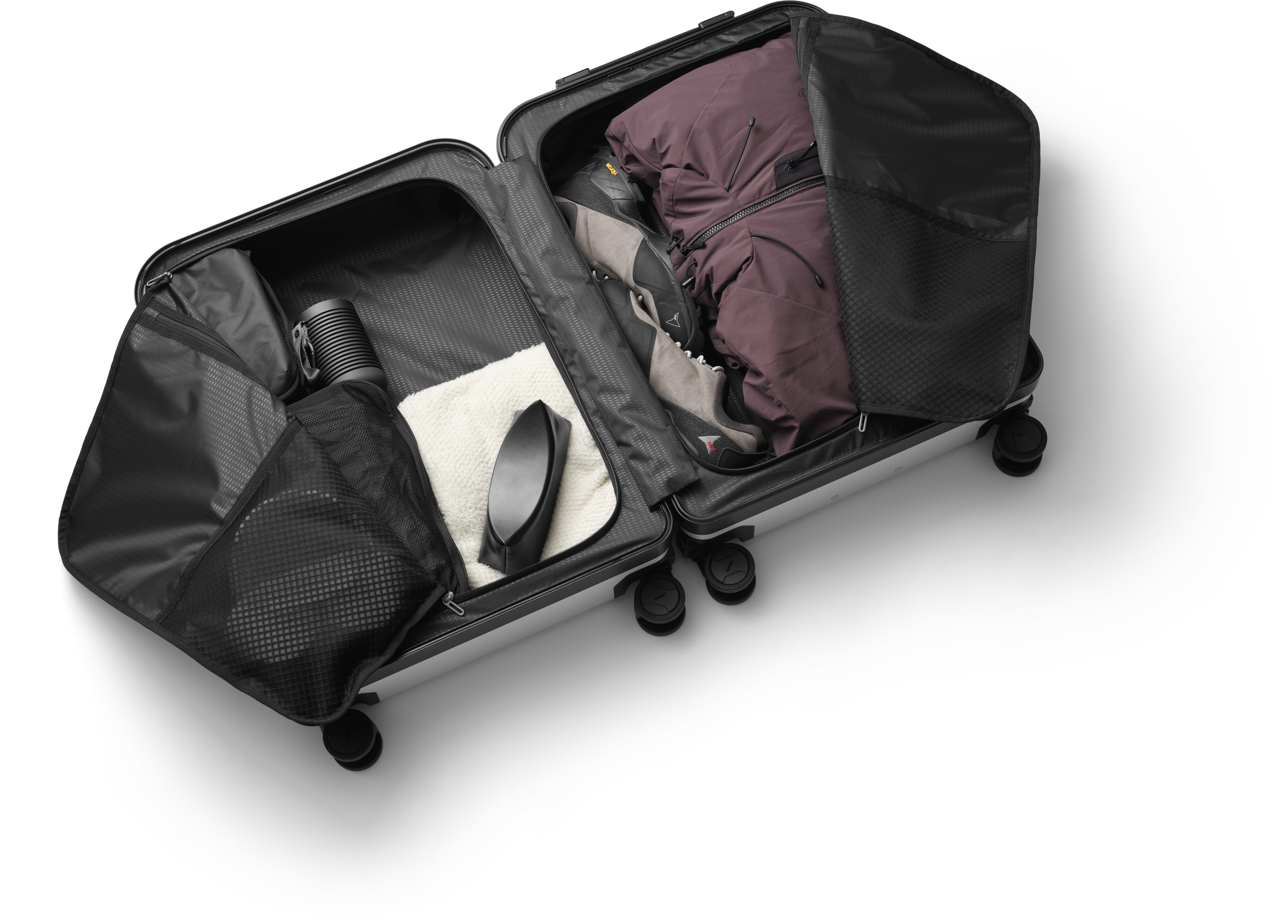 D_b_ Ramverk Alu Check-in Luggage Medium