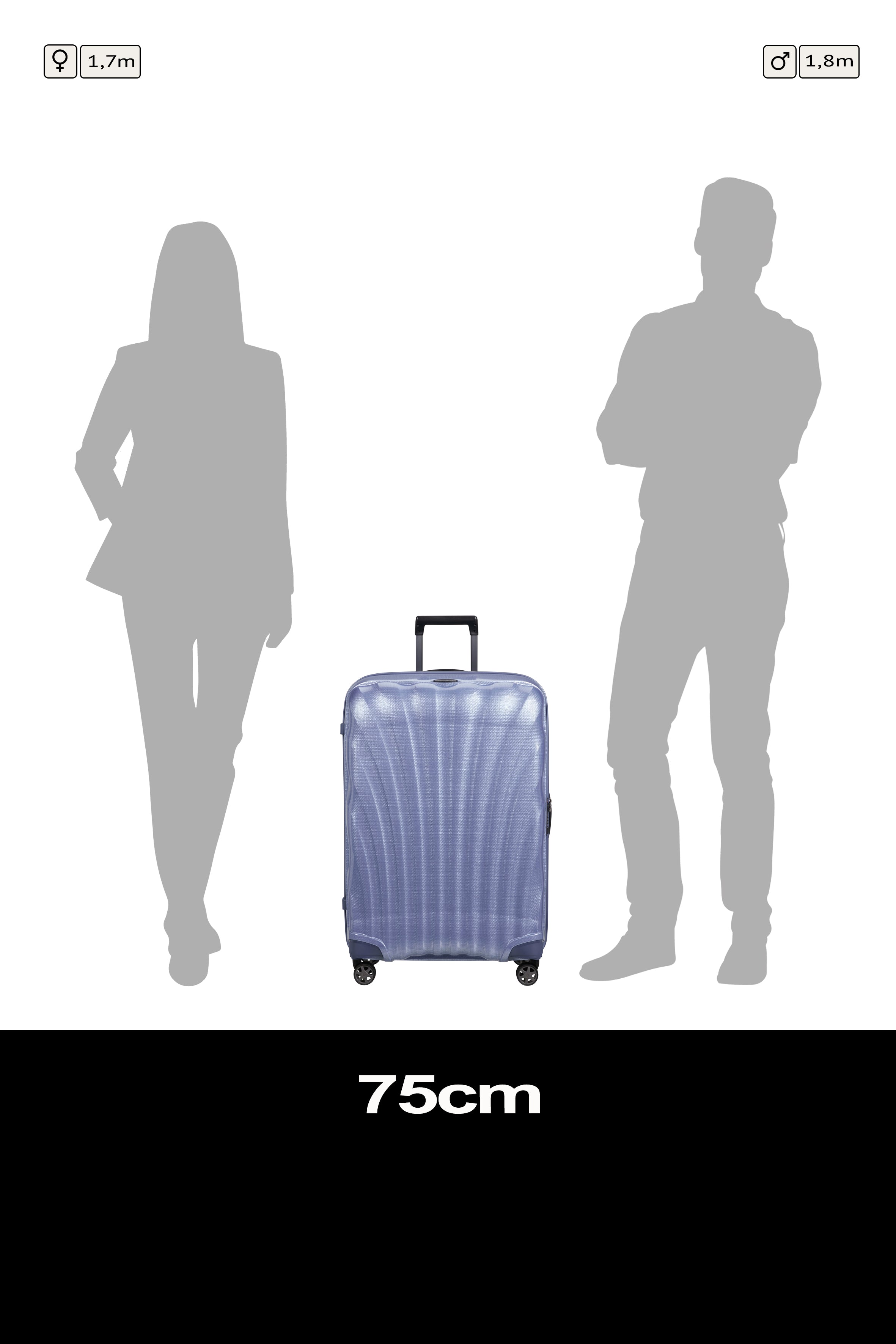 Samsonite C-Lite Spinner 75cm