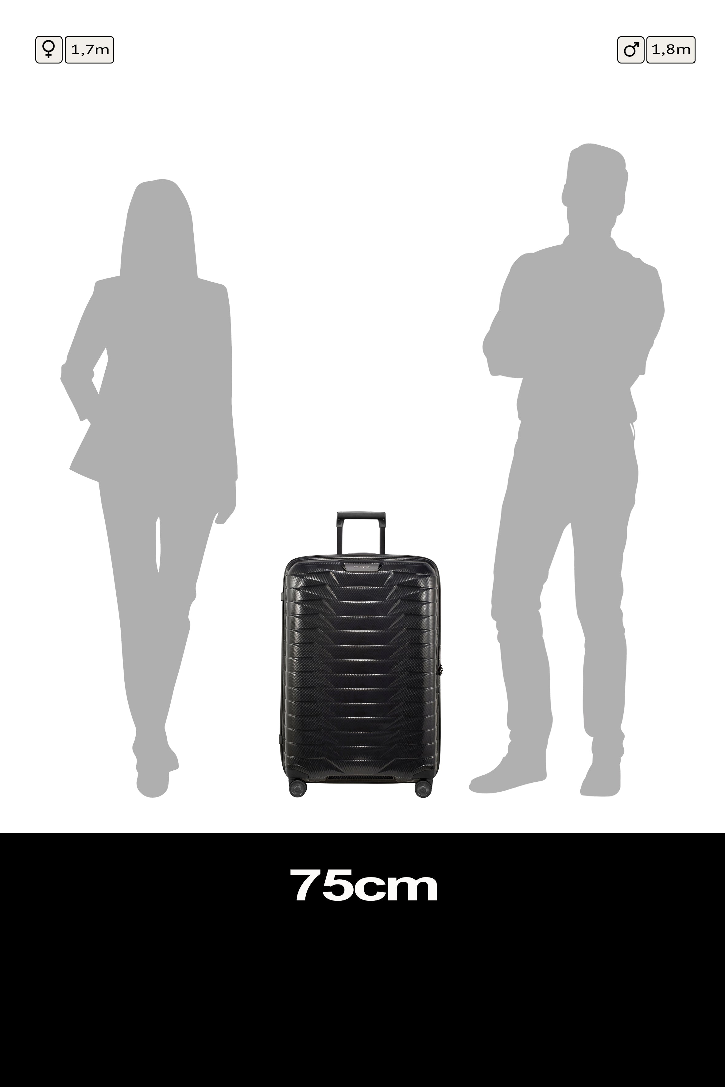 Samsonite Proxis 75cm spinner