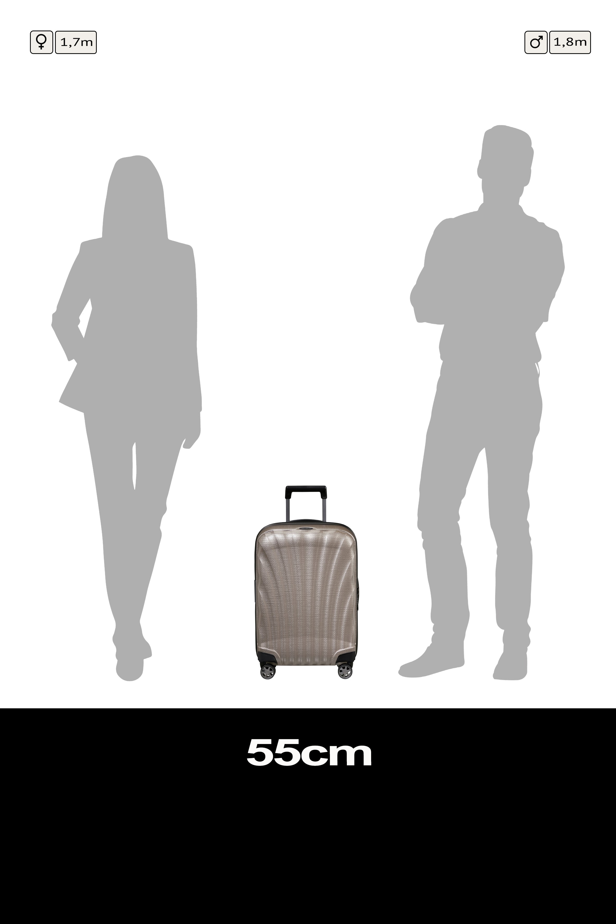 Samsonite C-Lite Cabin 55cm Suitcase