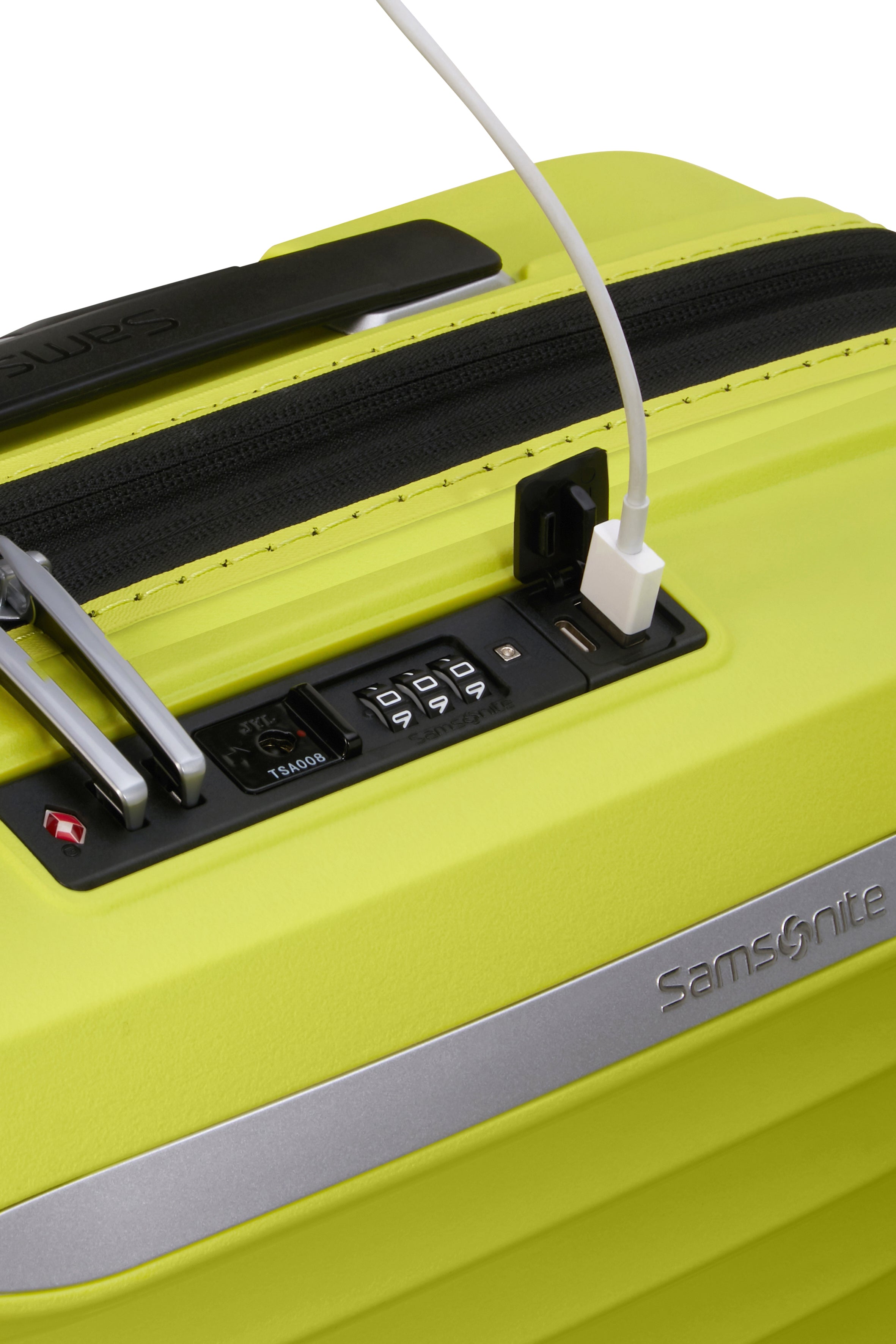Samsonite Upscape Spinner expandable (4 wheels) 55cm with USB