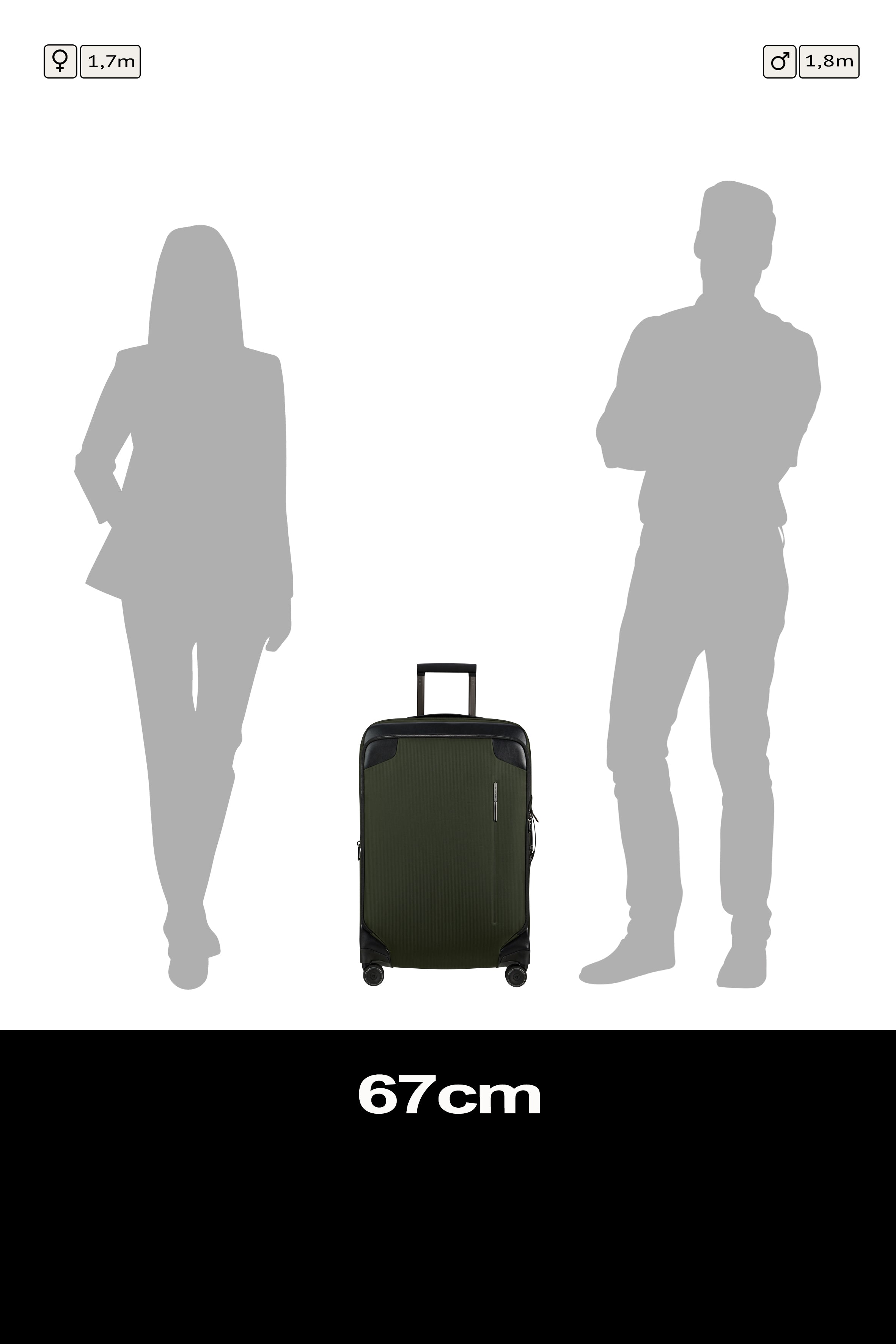 Samsonite Splendix Spinner (4 wheels) 67cm