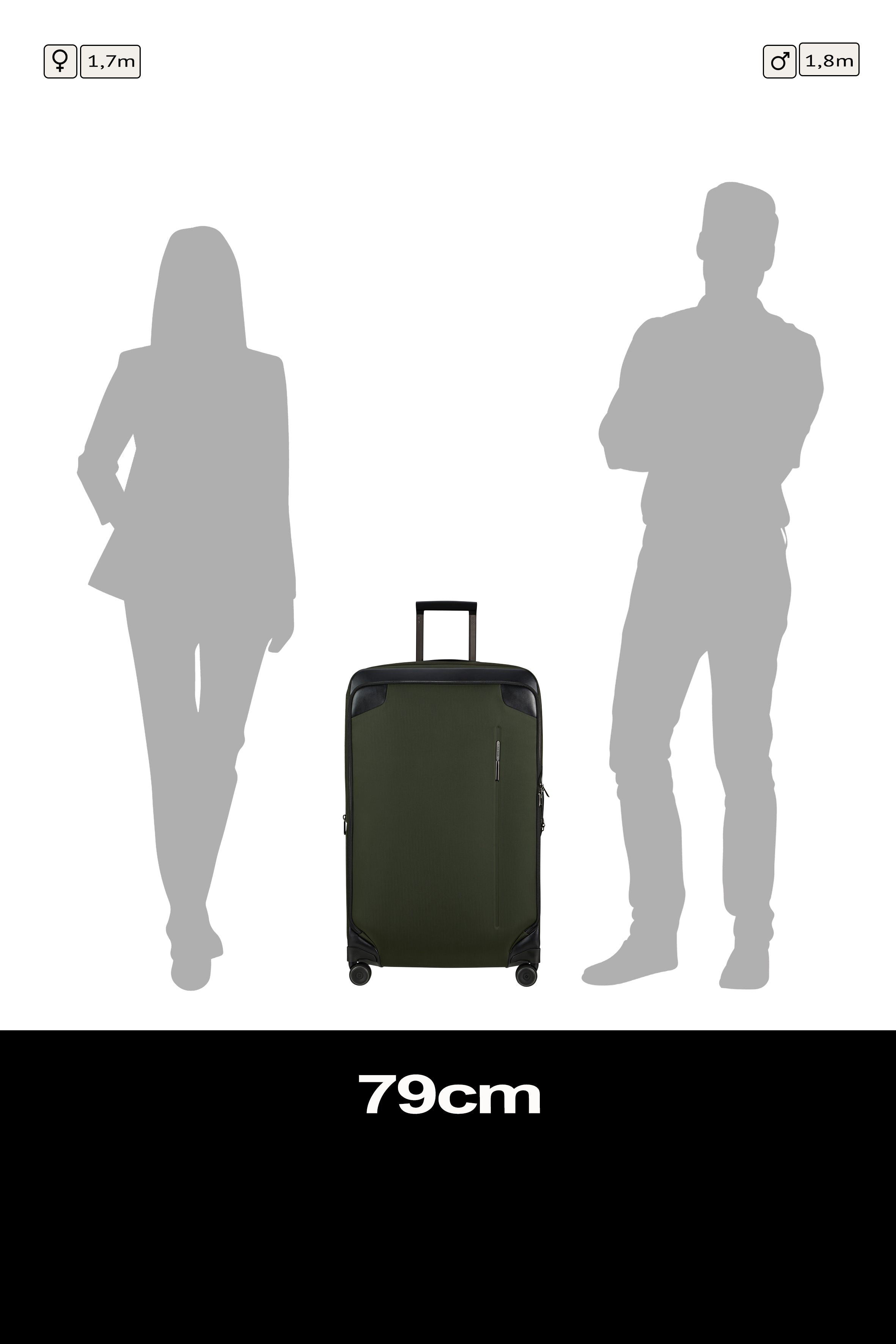 Samsonite Splendix Spinner (4 wheels) 79cm - Large