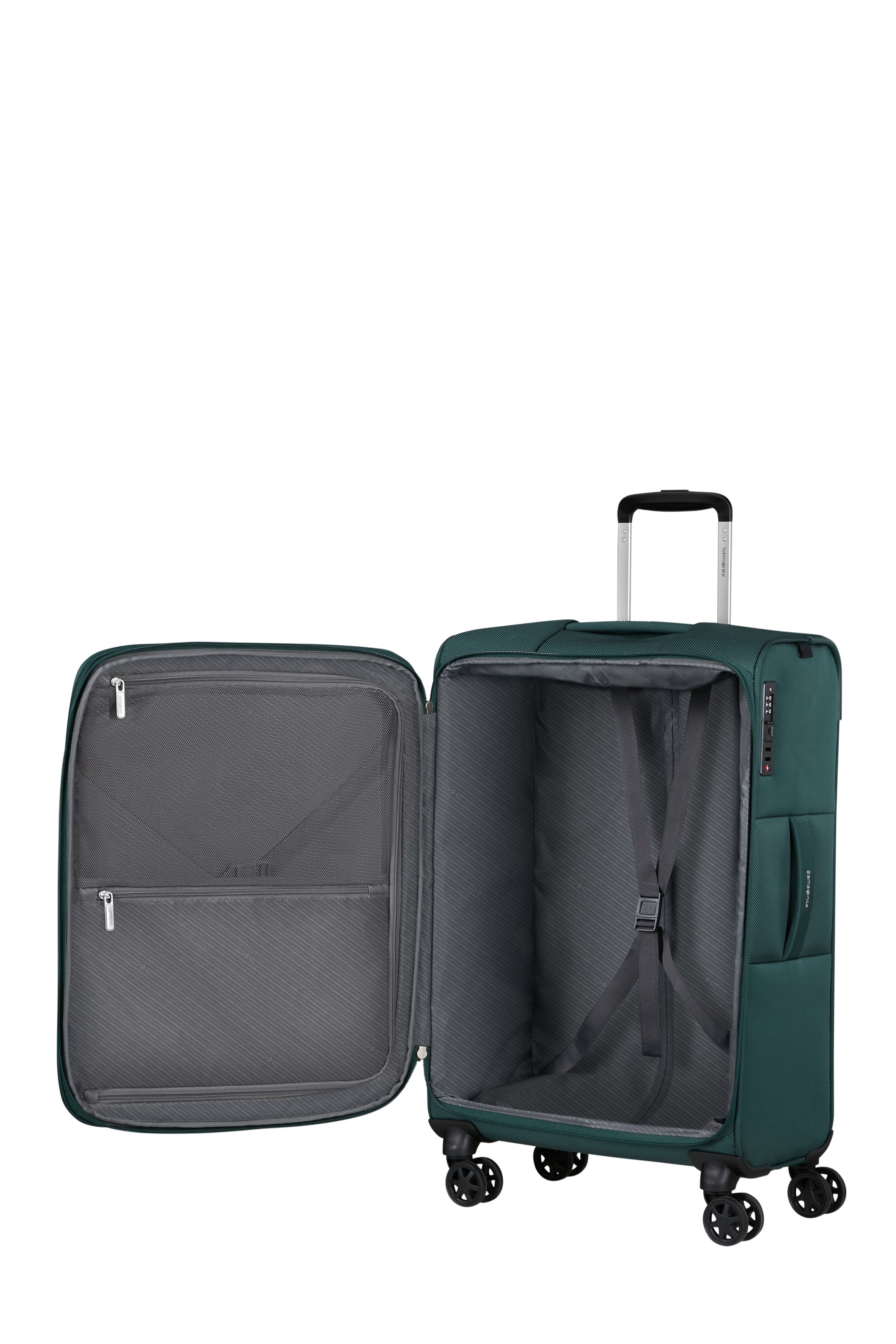 Samsonite Base Breeze 4 Wheel Exp Medium Suitcase - 67cm