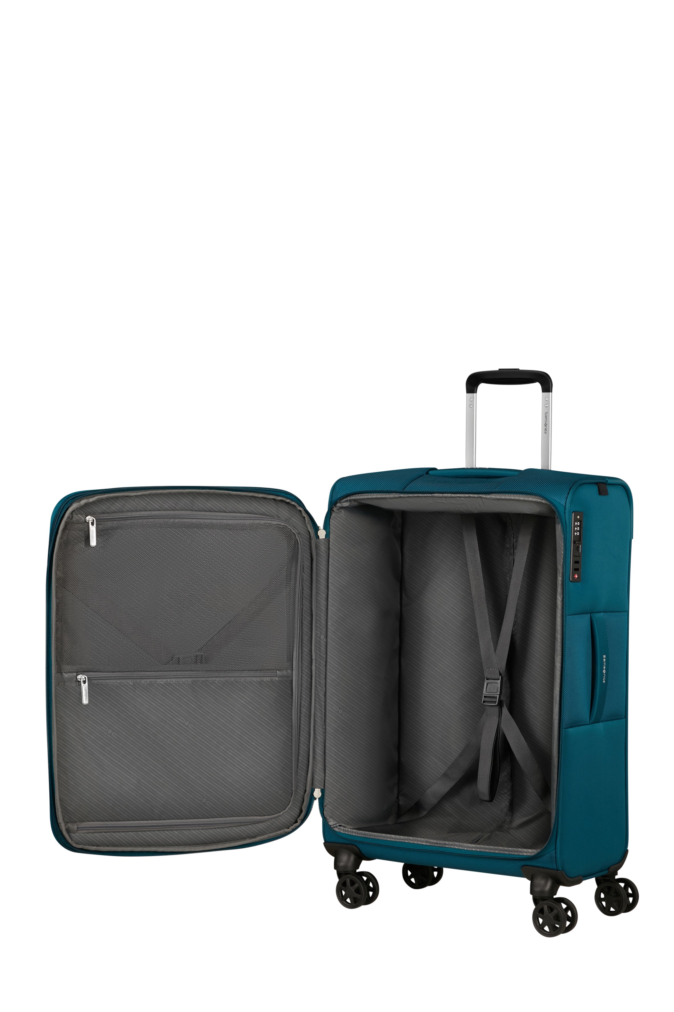 Samsonite Base Breeze 4 Wheel Exp Medium Suitcase - 67cm