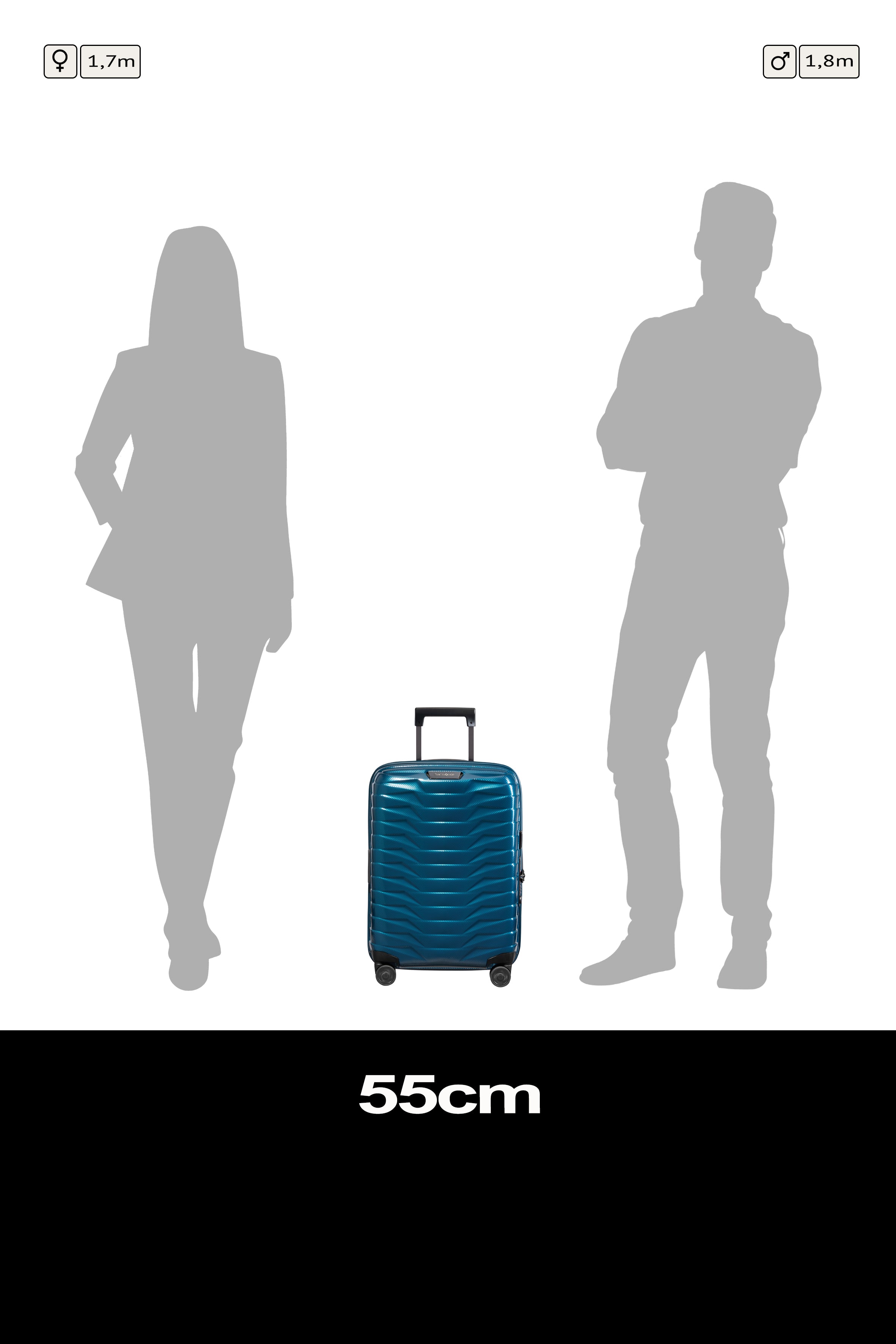Samsonite Proxis Cabin Spinner 55cm
