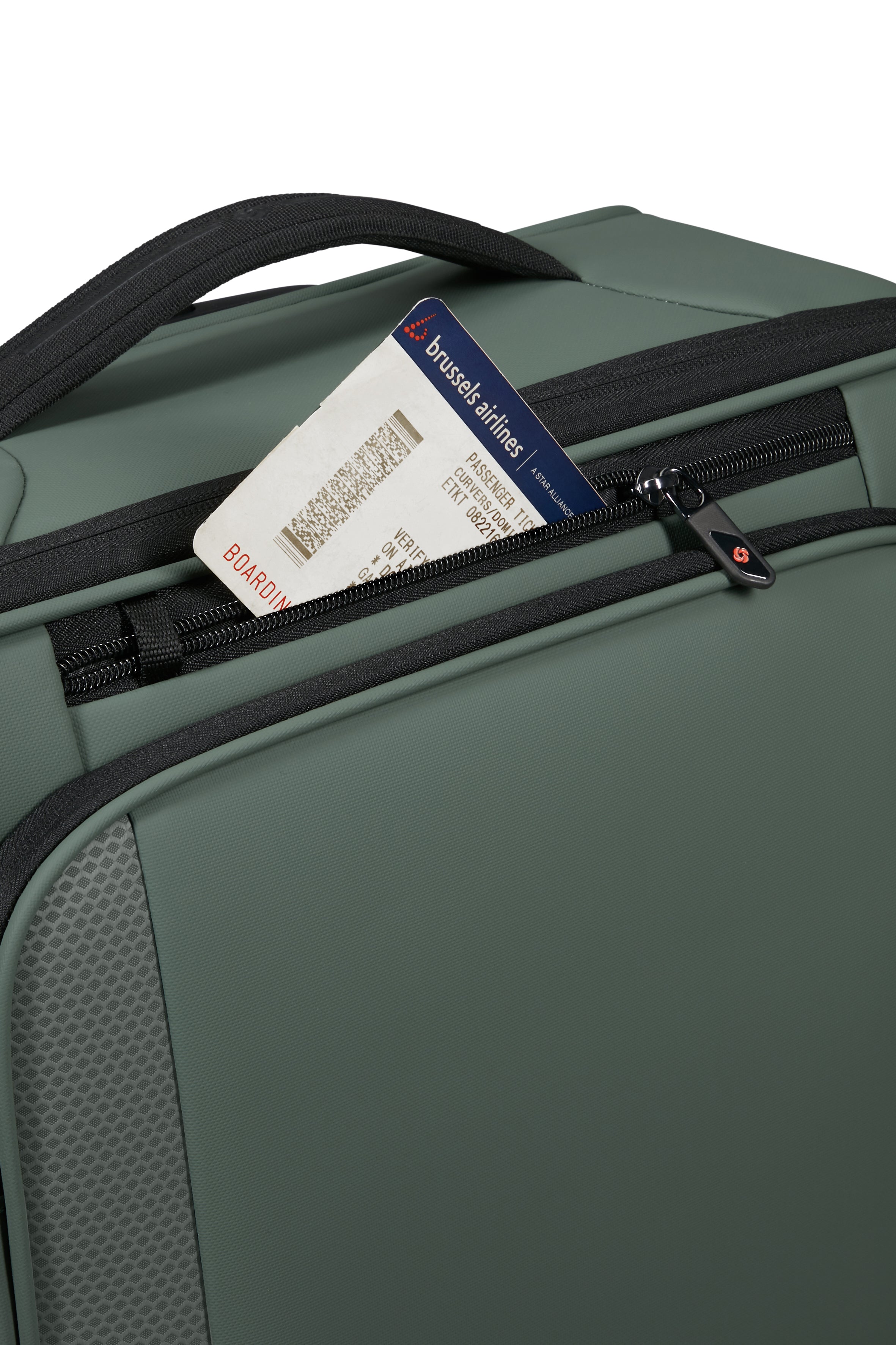 Samsonite Glazed Spinner Exp 55cm- Cabin