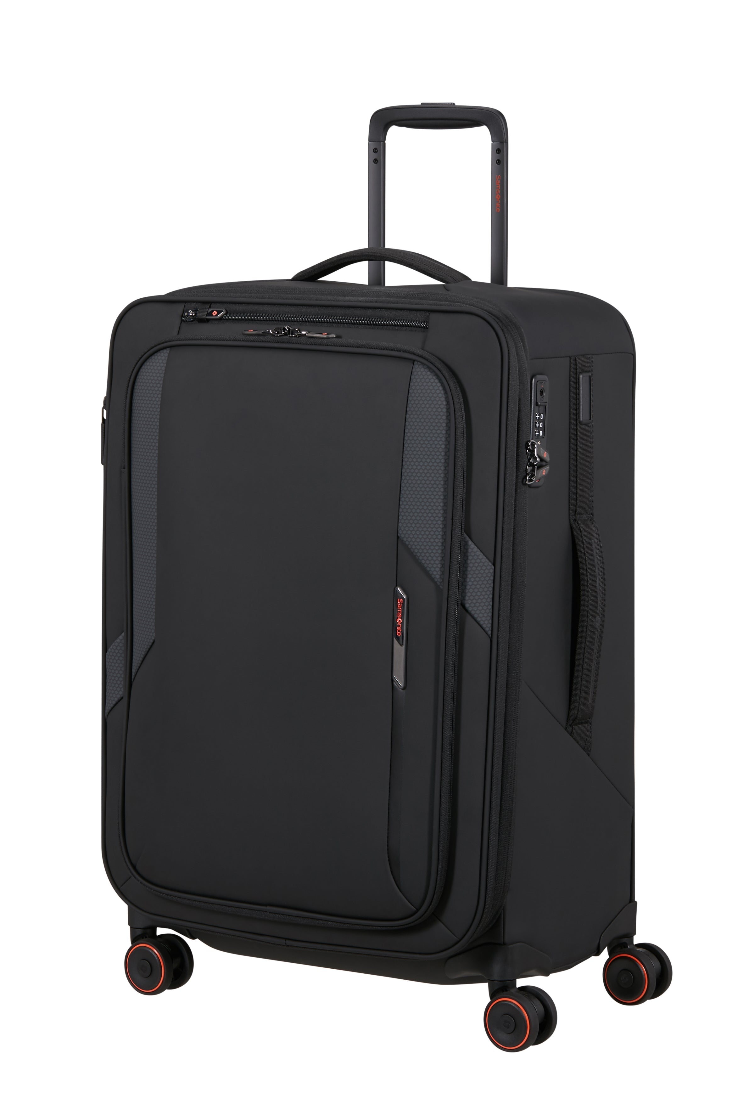 Samsonite Glazed Spinner expandable (4 wheels) 67cm- Medium