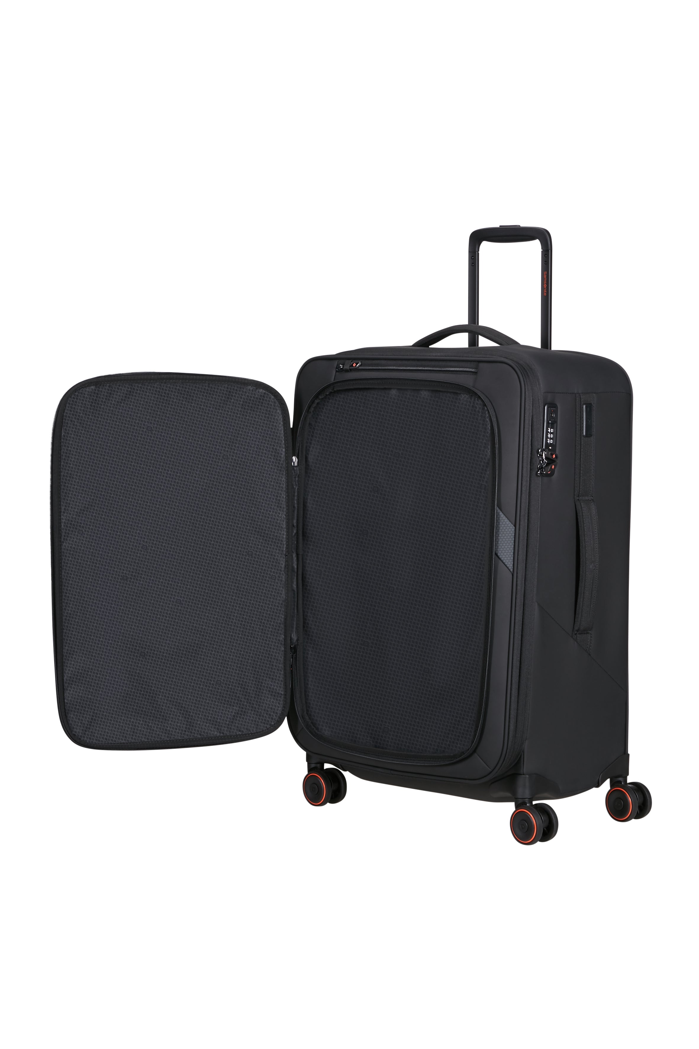 Samsonite Glazed Spinner expandable (4 wheels) 67cm- Medium