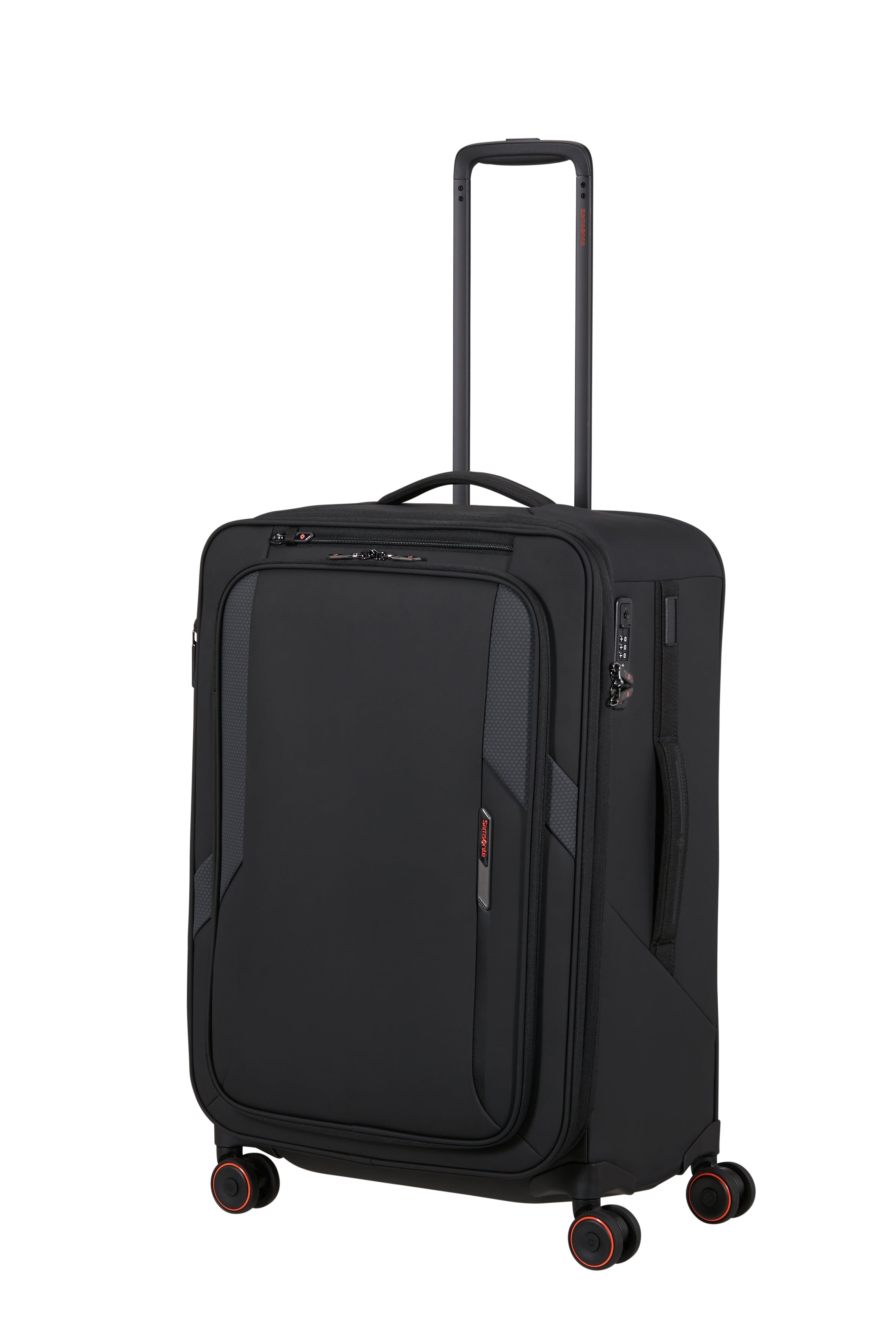 Samsonite Glazed Spinner expandable (4 wheels) 67cm- Medium