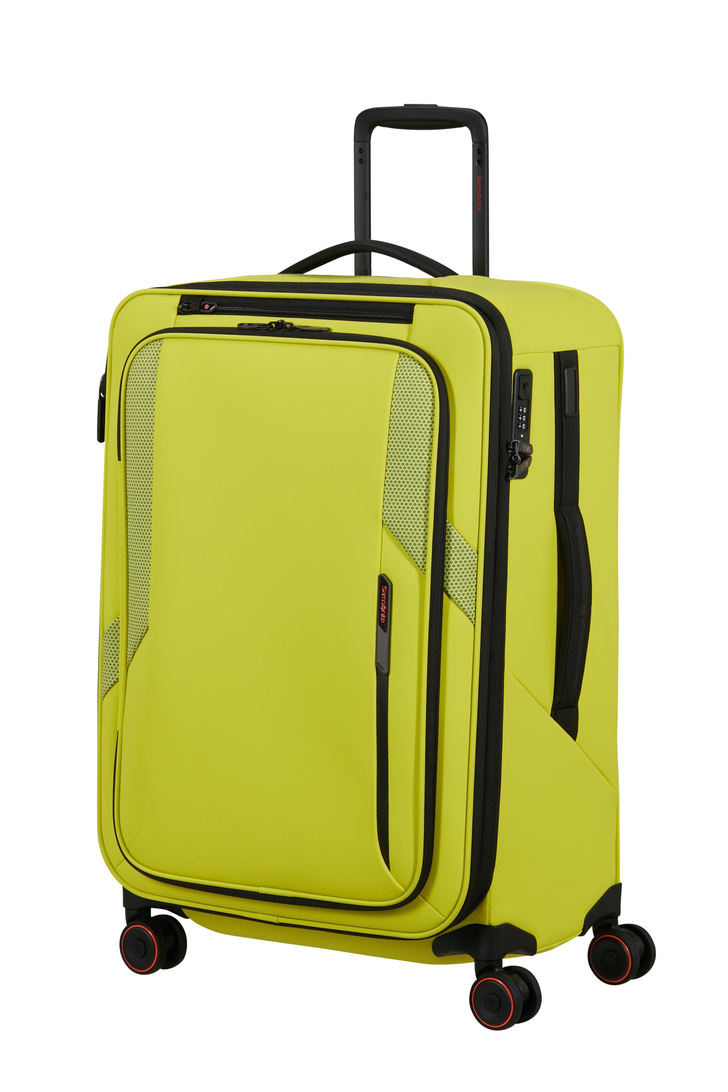 Samsonite Glazed Spinner expandable (4 wheels) 67cm- Medium