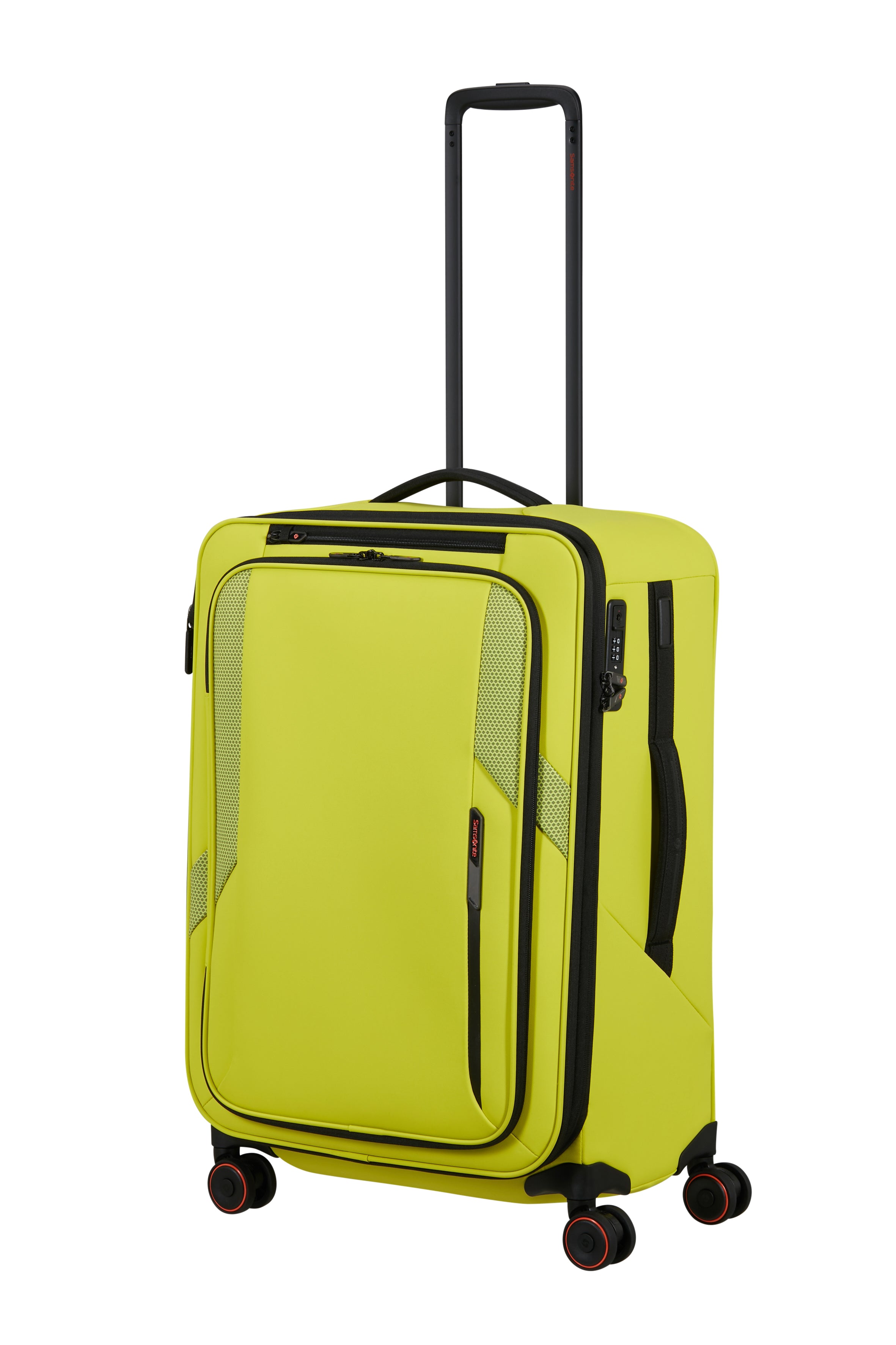 Samsonite Glazed Spinner expandable (4 wheels) 67cm- Medium