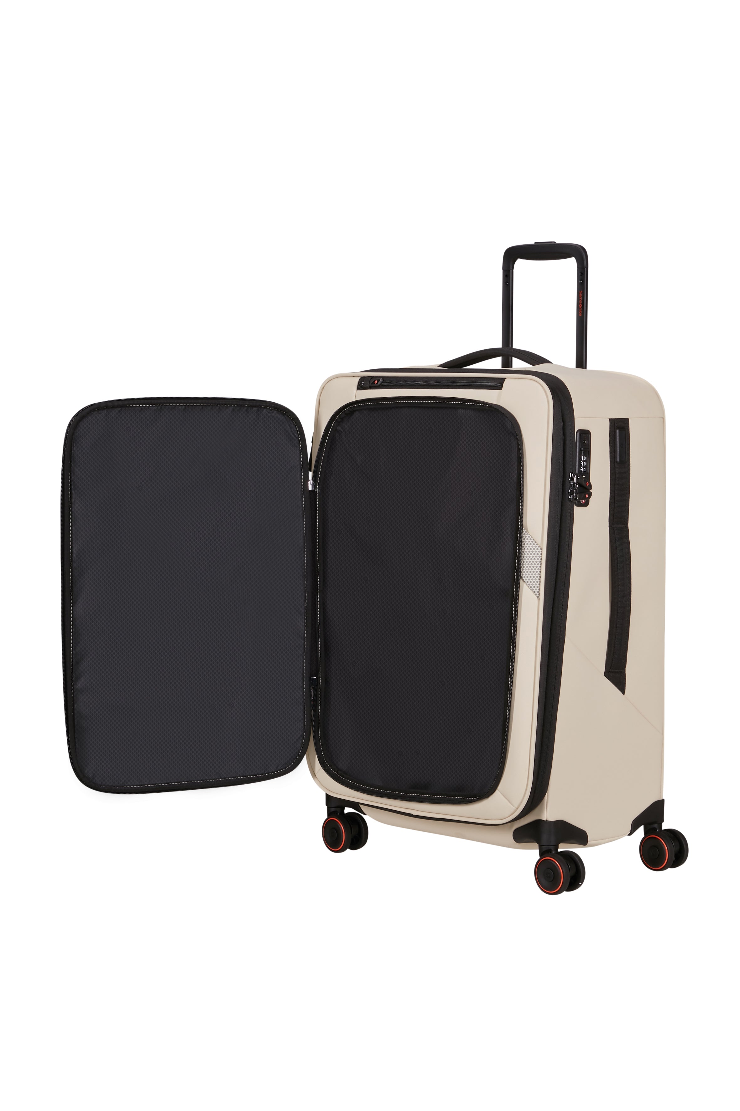 Samsonite Glazed Spinner expandable (4 wheels) 67cm- Medium