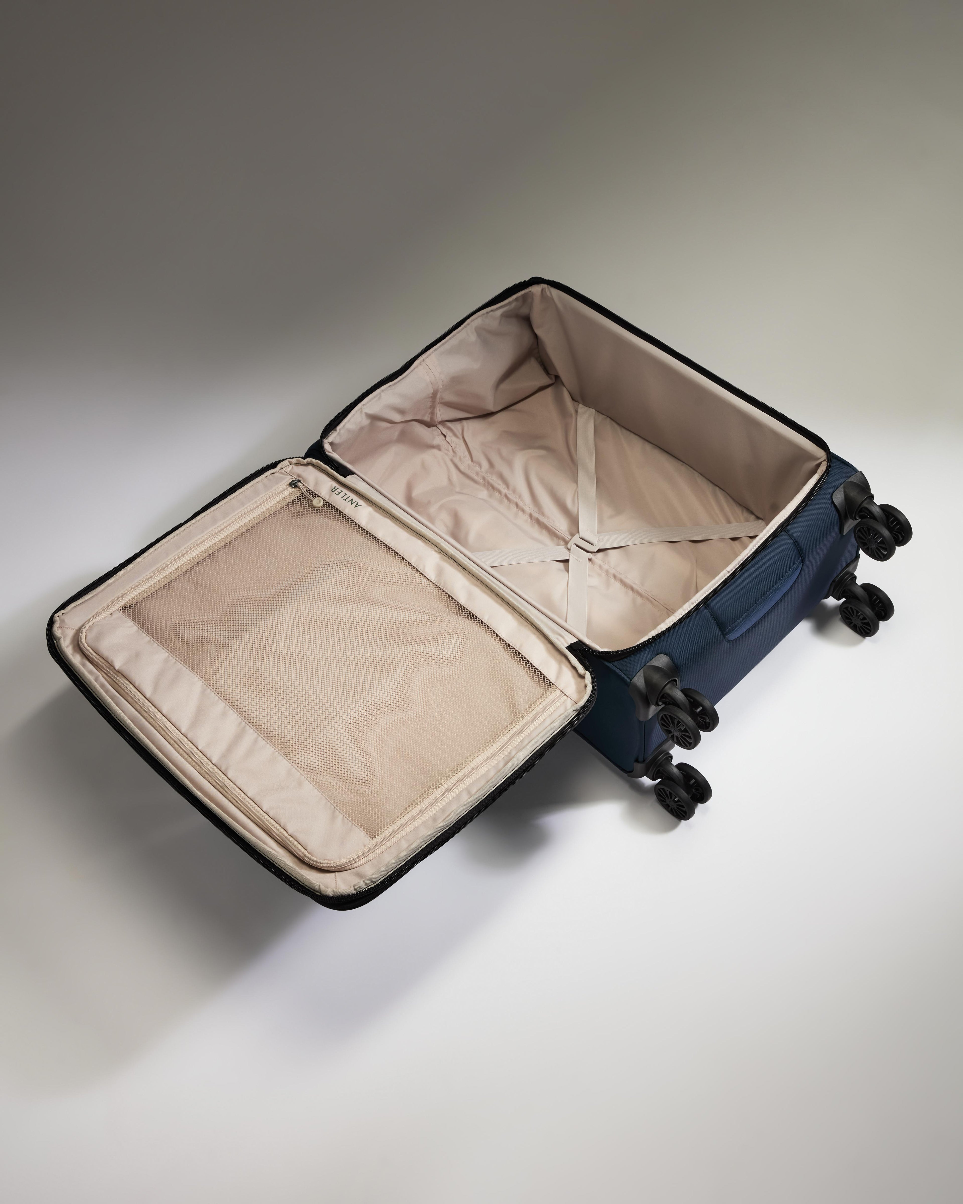 Antler Lightest Medium Suitcase - Soft Stripe 2.0