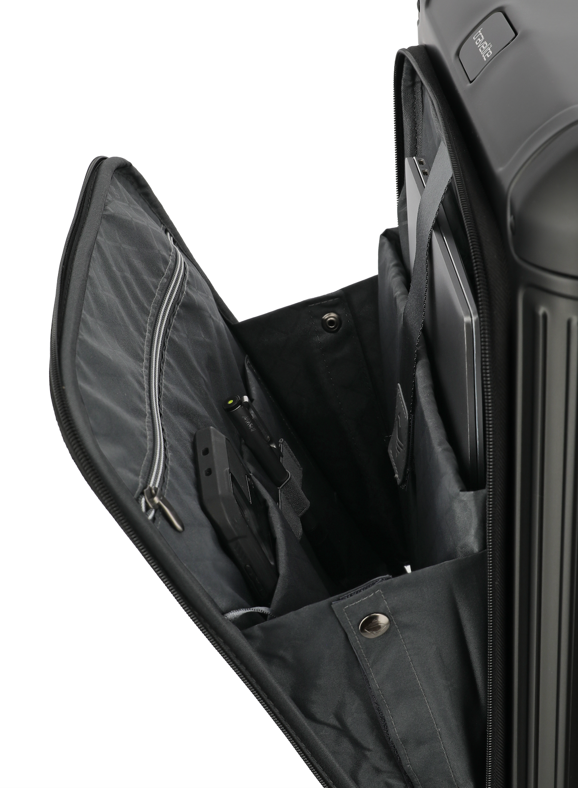 Travelite Next Trolley S+ 55cm Front Pocket