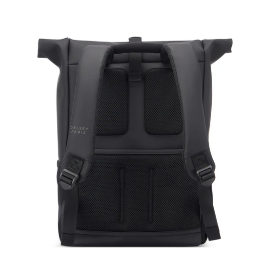 Delsey Turenne Soft Back Pack - Rolltop (46cm)