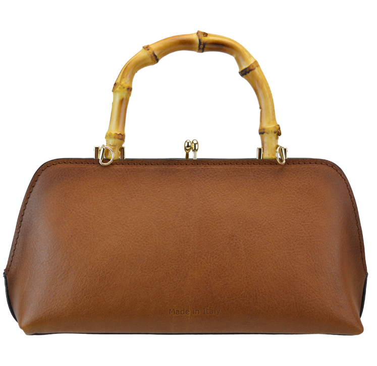 Pratesi Candeli Handbag in genuine full-grain leather