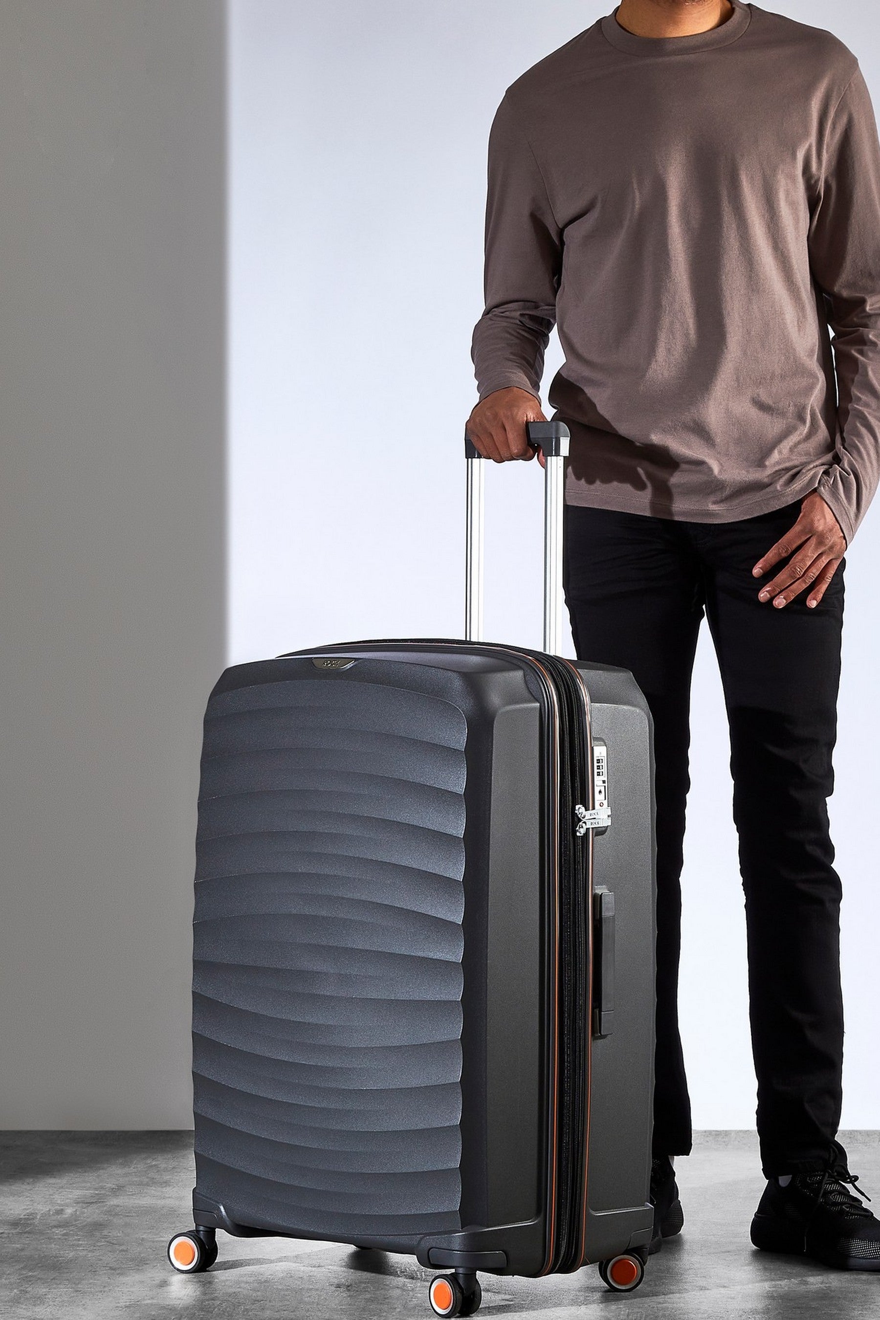 Rock Sunwave Large Suitcase