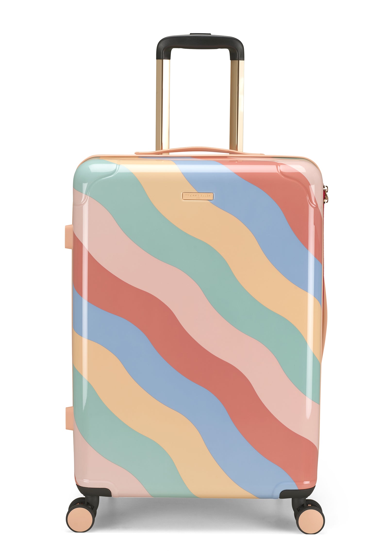Yvonne Ellen Medium Trolley Spinner Suitcase - Wobble Stripe