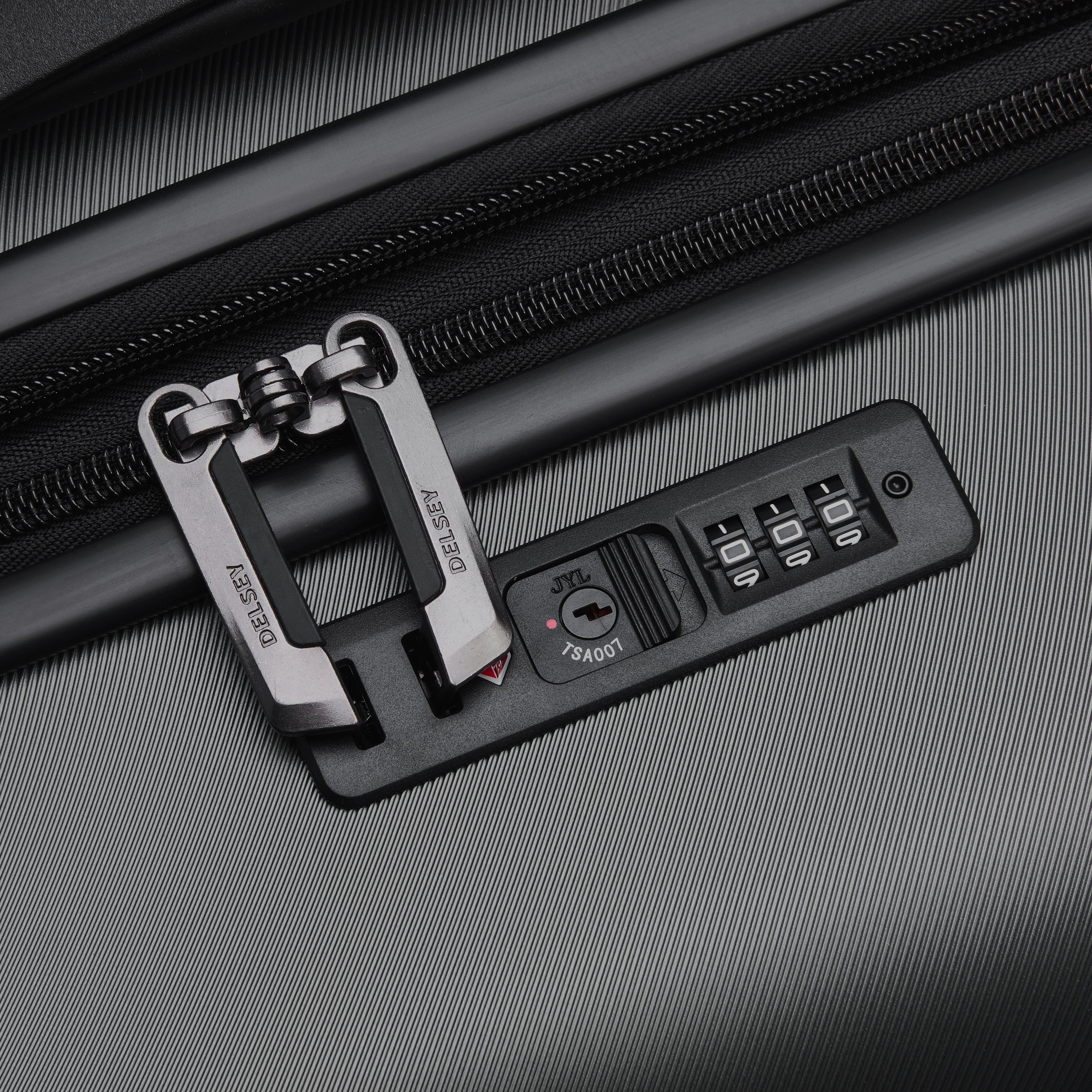 Delsey Air Armour 4 Wheel Slim Cabin Suitcase - 55cm