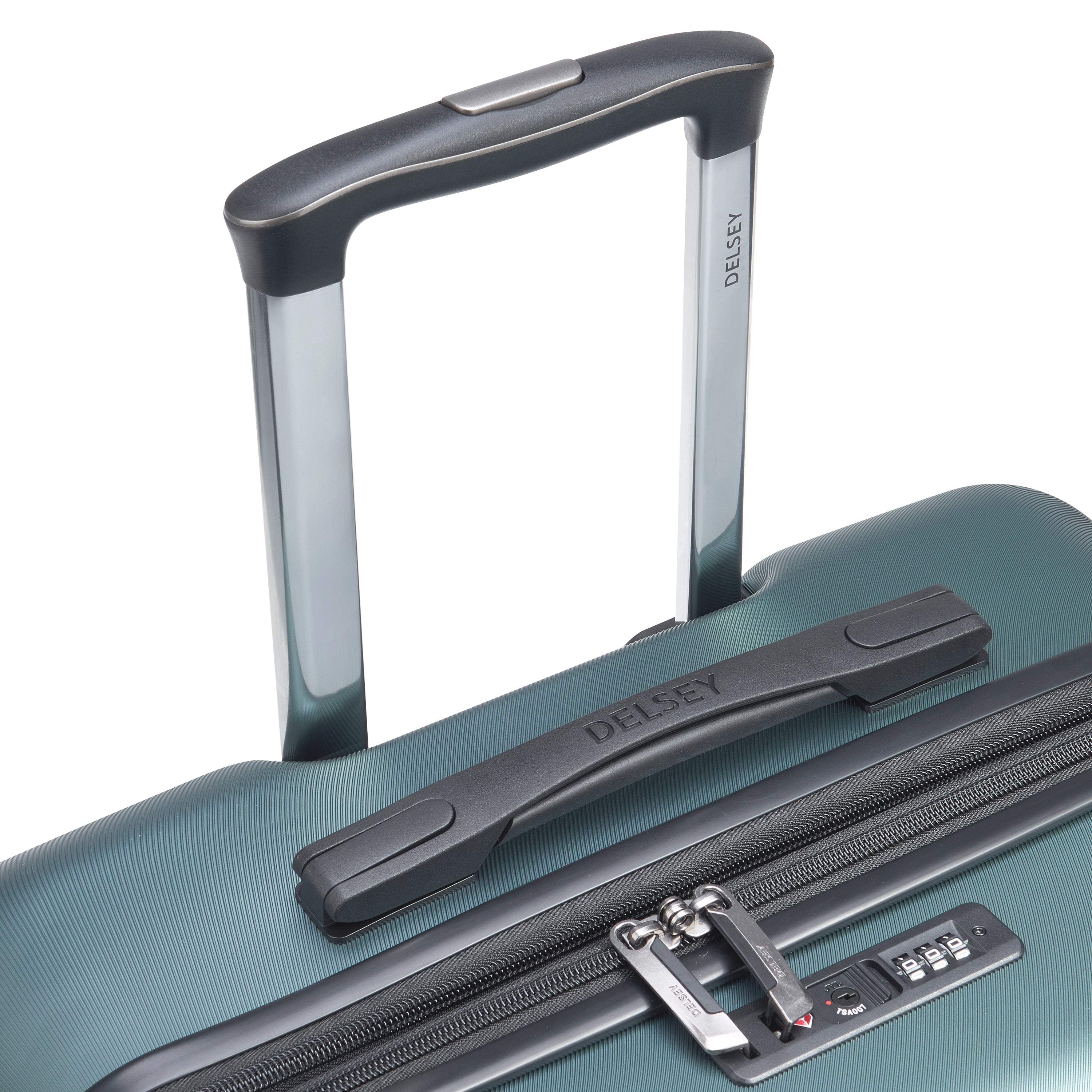 Delsey Air Armour 4 Wheel Slim Cabin Suitcase - 55cm