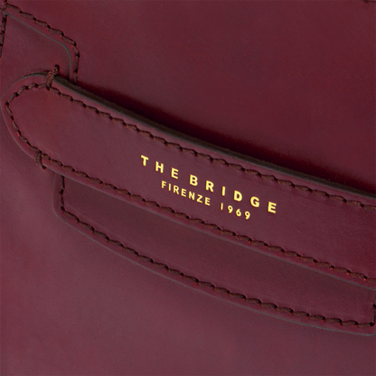 The Bridge LUCREZIA - Leather Crossbody Bag