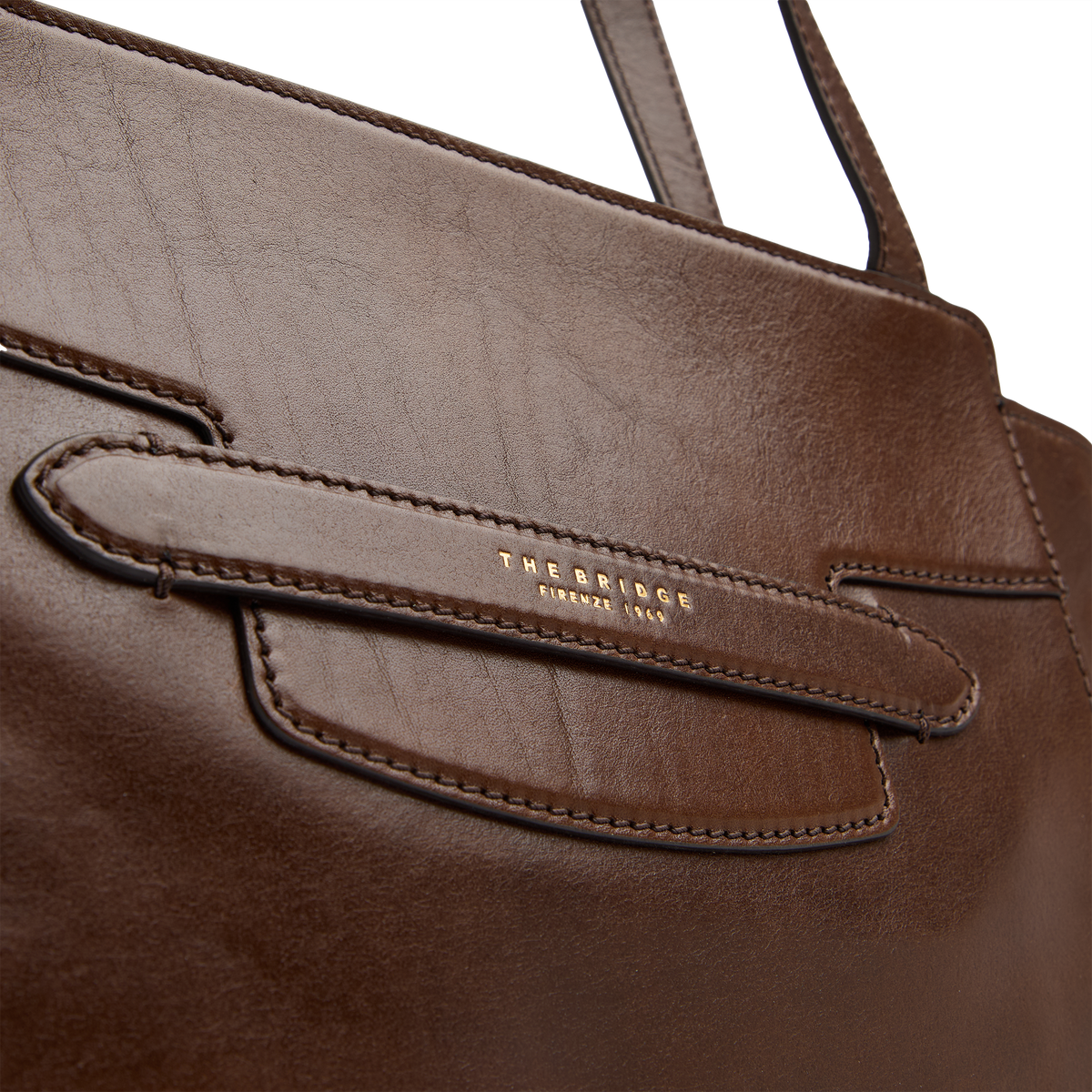 The Bridge LUCREZIA - Leather Crossbody Bag
