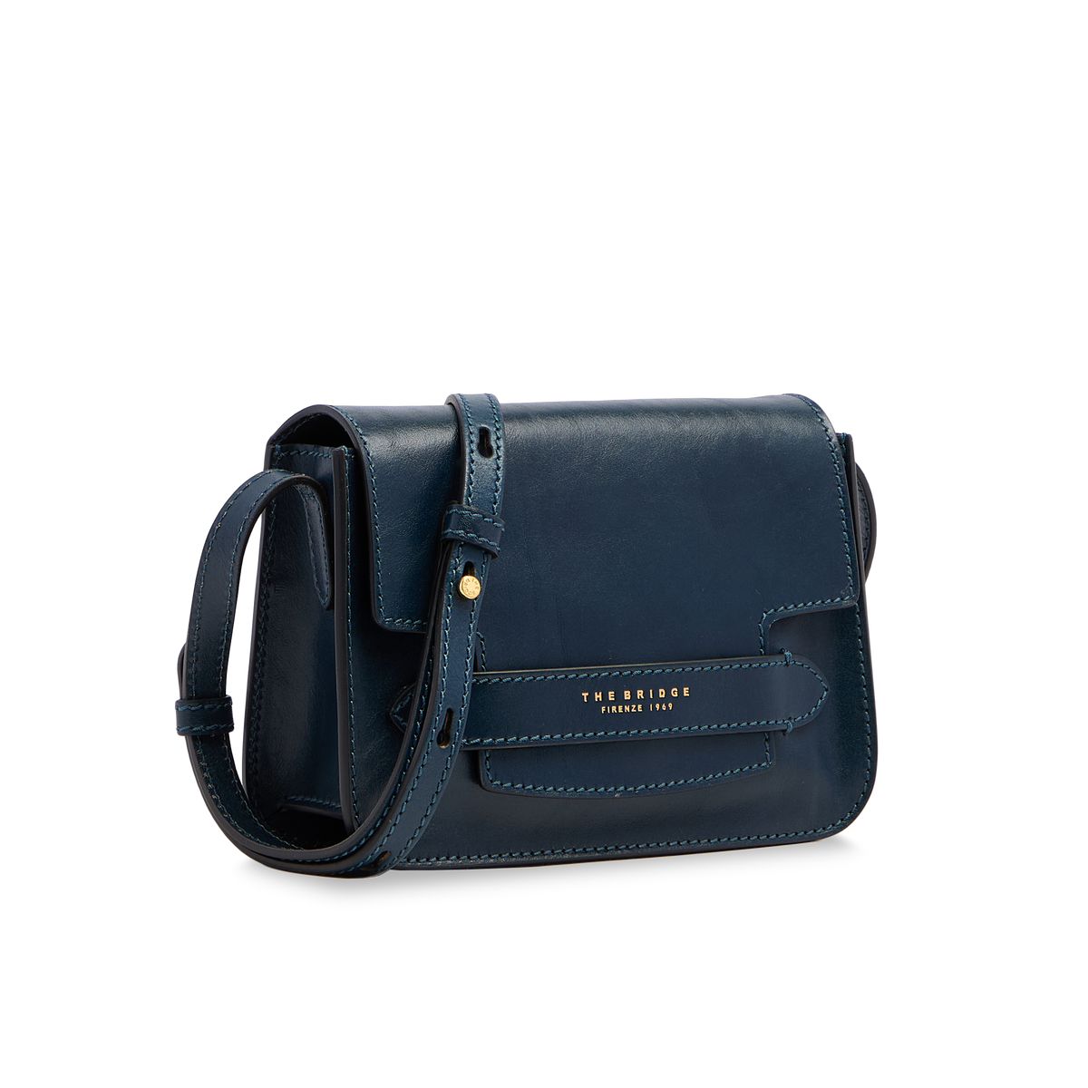 The Bridge LUCREZIA - Leather Crossbody Bag