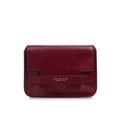 The Bridge LUCREZIA - Leather Crossbody Bag