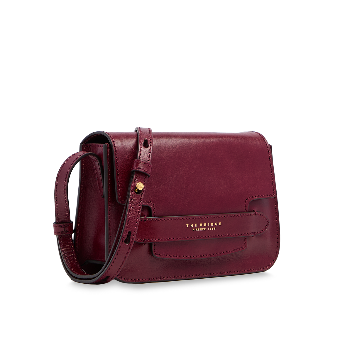 The Bridge LUCREZIA - Leather Crossbody Bag