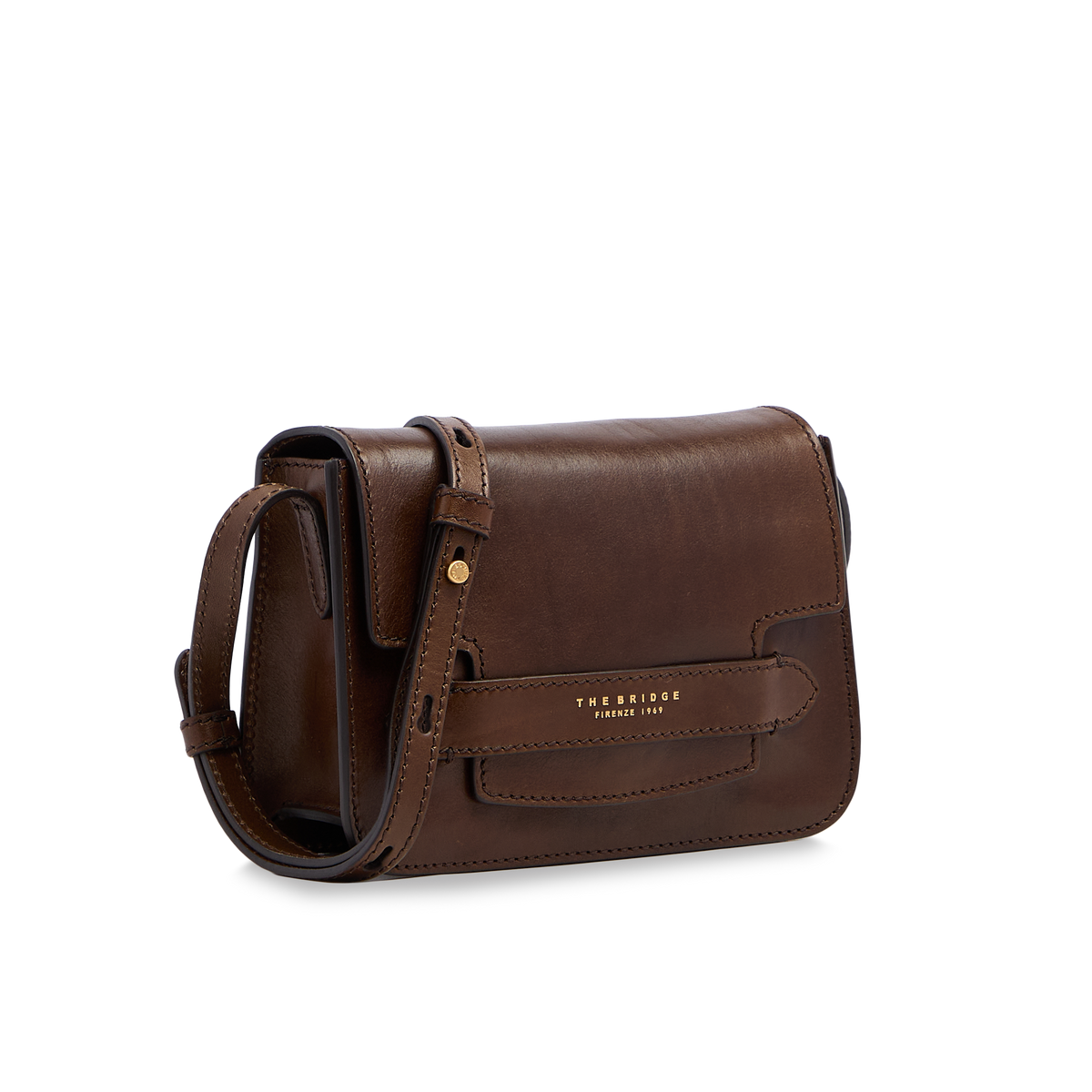 The Bridge LUCREZIA - Leather Crossbody Bag