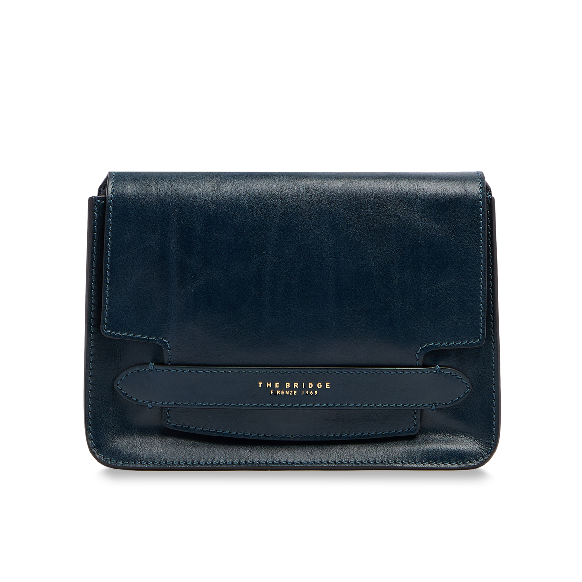 The Bridge LUCREZIA - Leather Crossbody Bag Medium